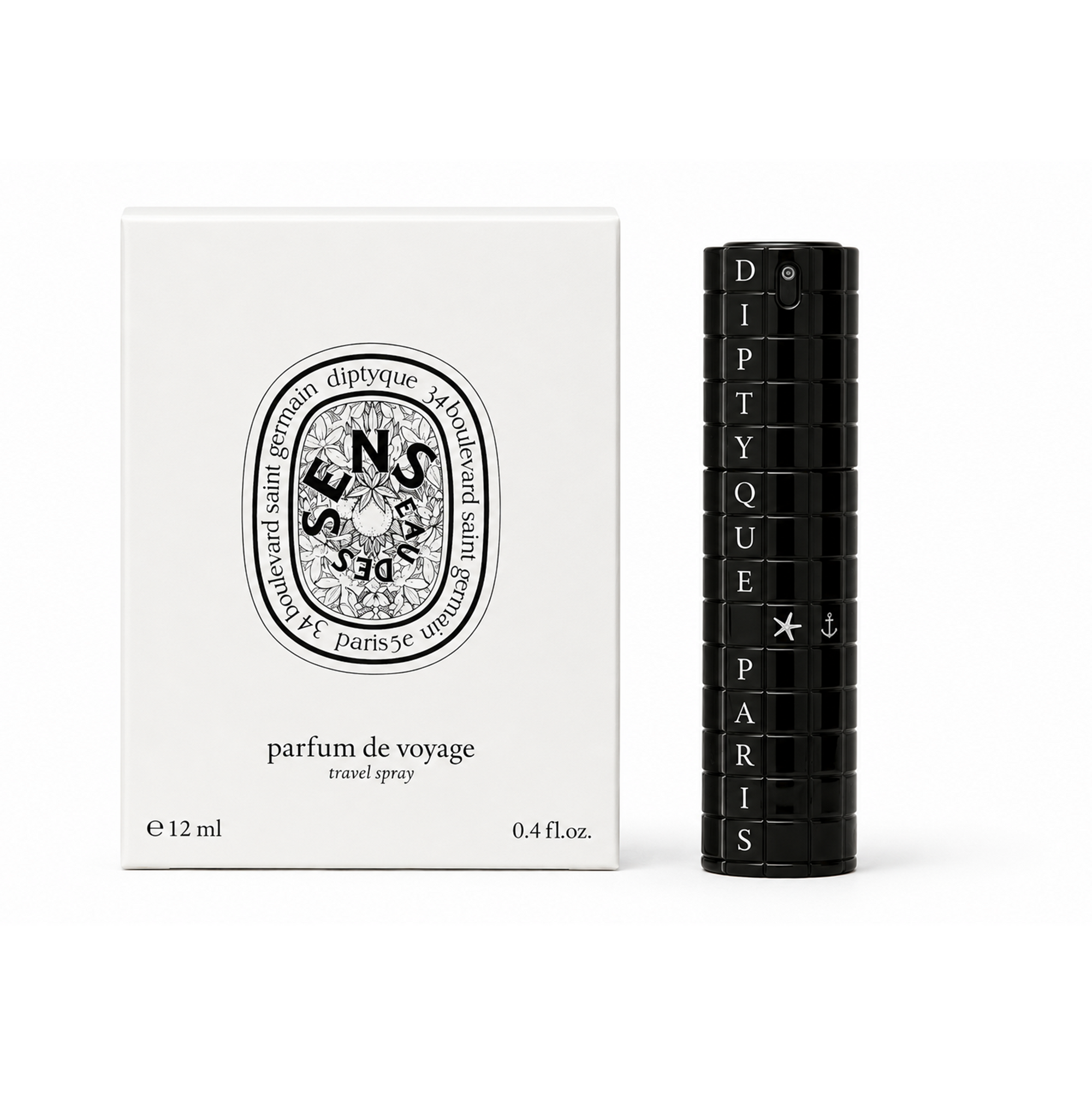 Diptyque Eau des Sens parfum de voyage travel spray 12ml