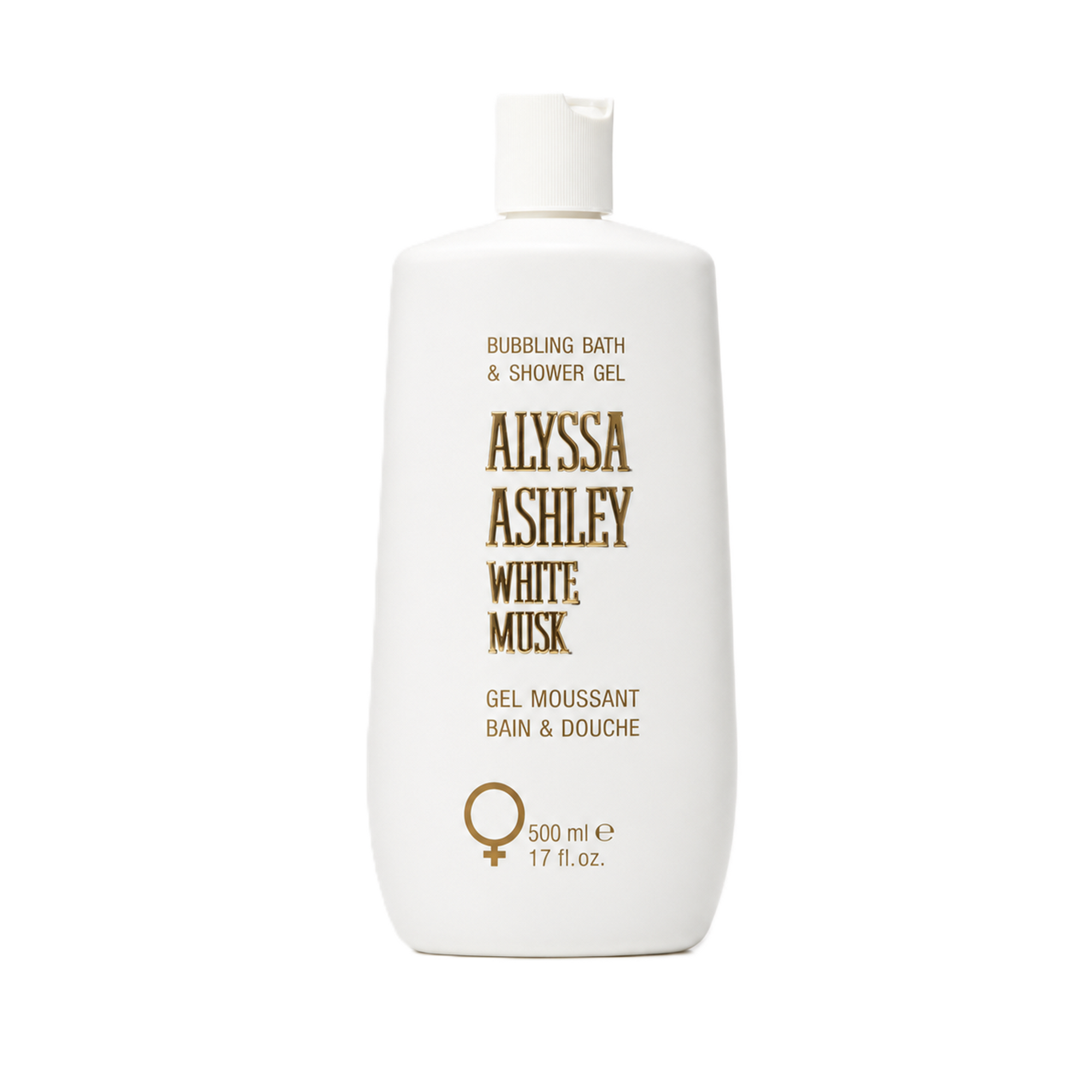 Alyssa Ashley White Musk Bubbling Bath and Shower Gel 500ml