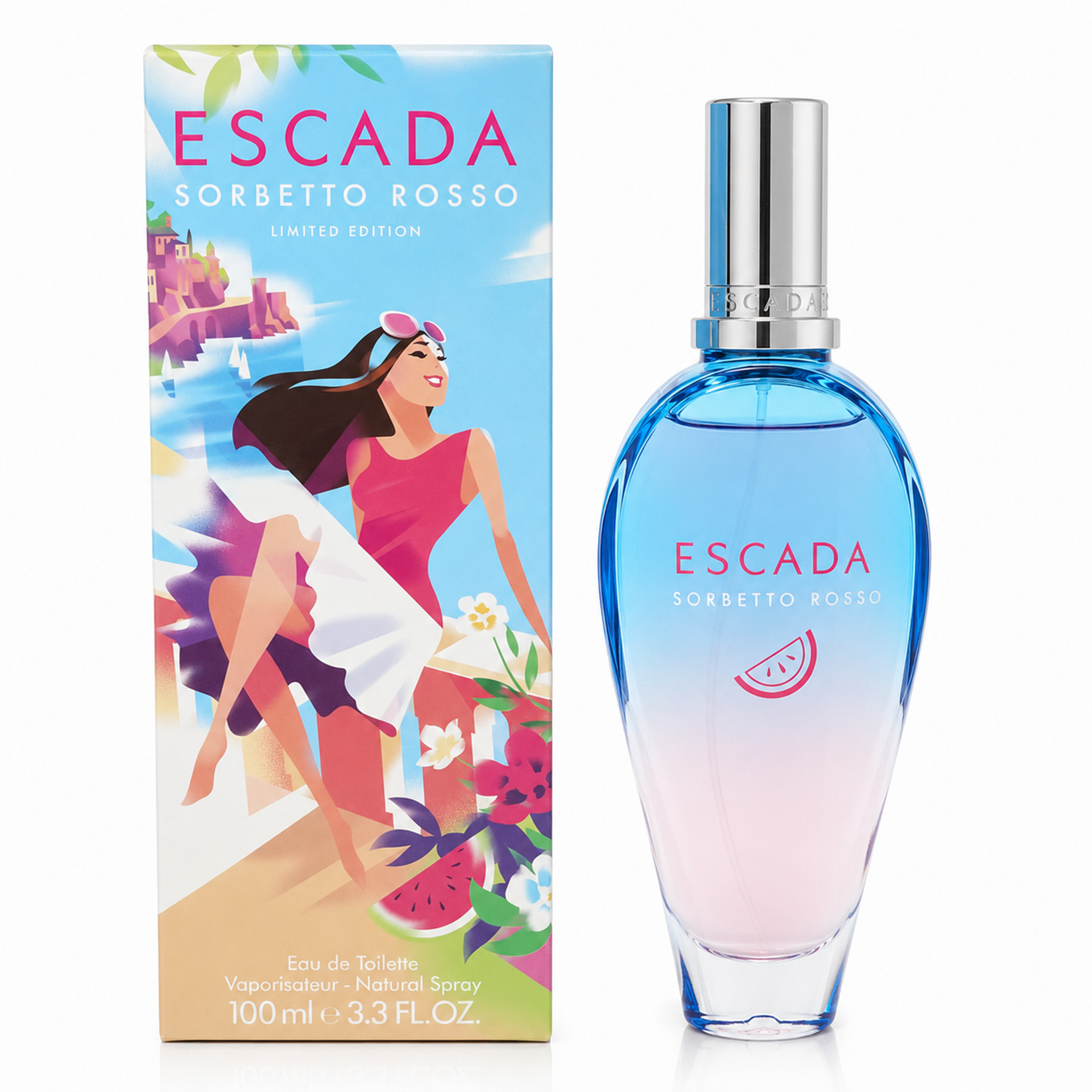 Escada Sorbetto Rosso Limited Edition Eau de Toilette Spray 100ml