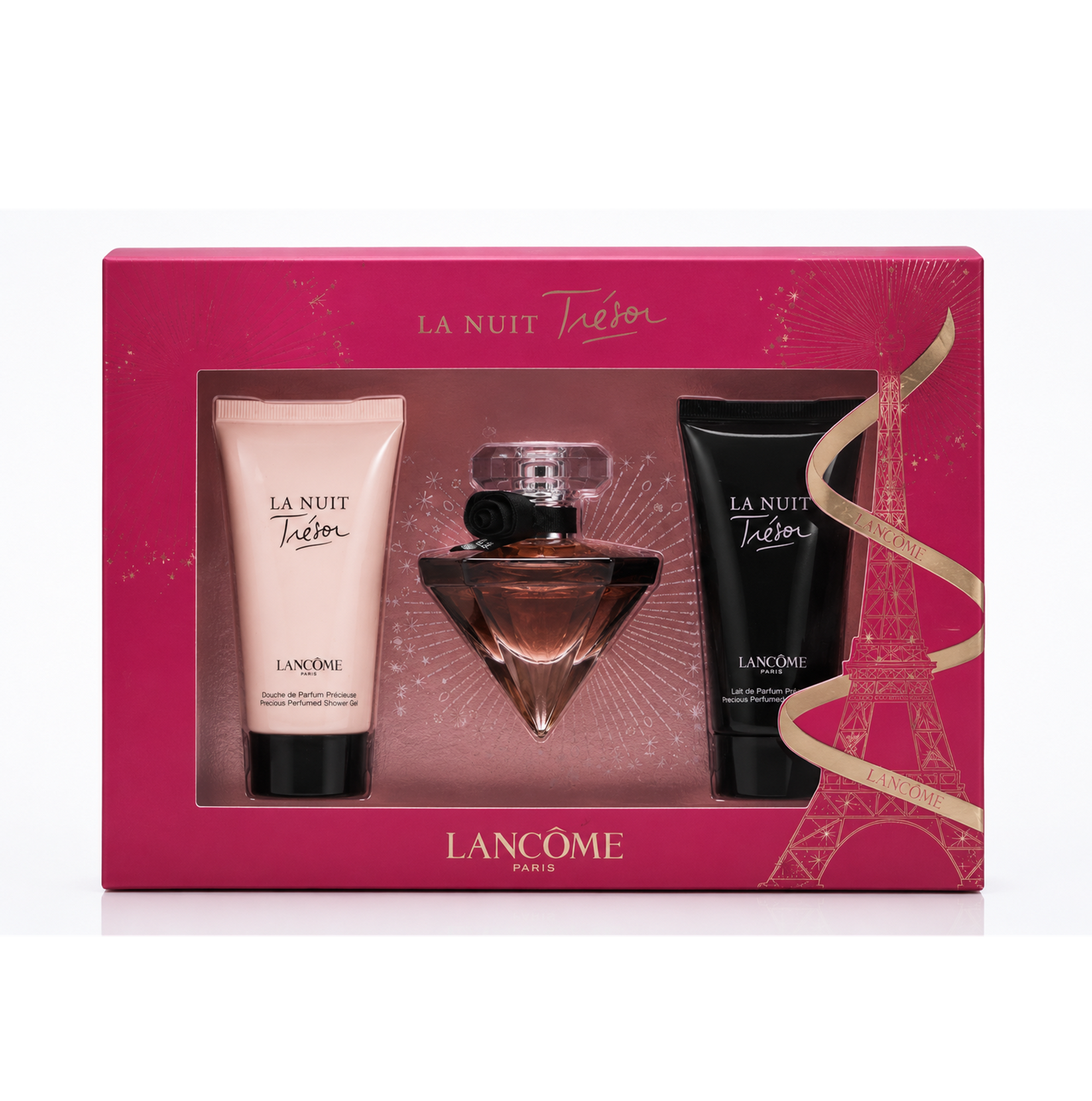 Lancome La Nuit Treson Eau de Parfum 30ml + Body Lotion 50ml + Shower Gel 50ml