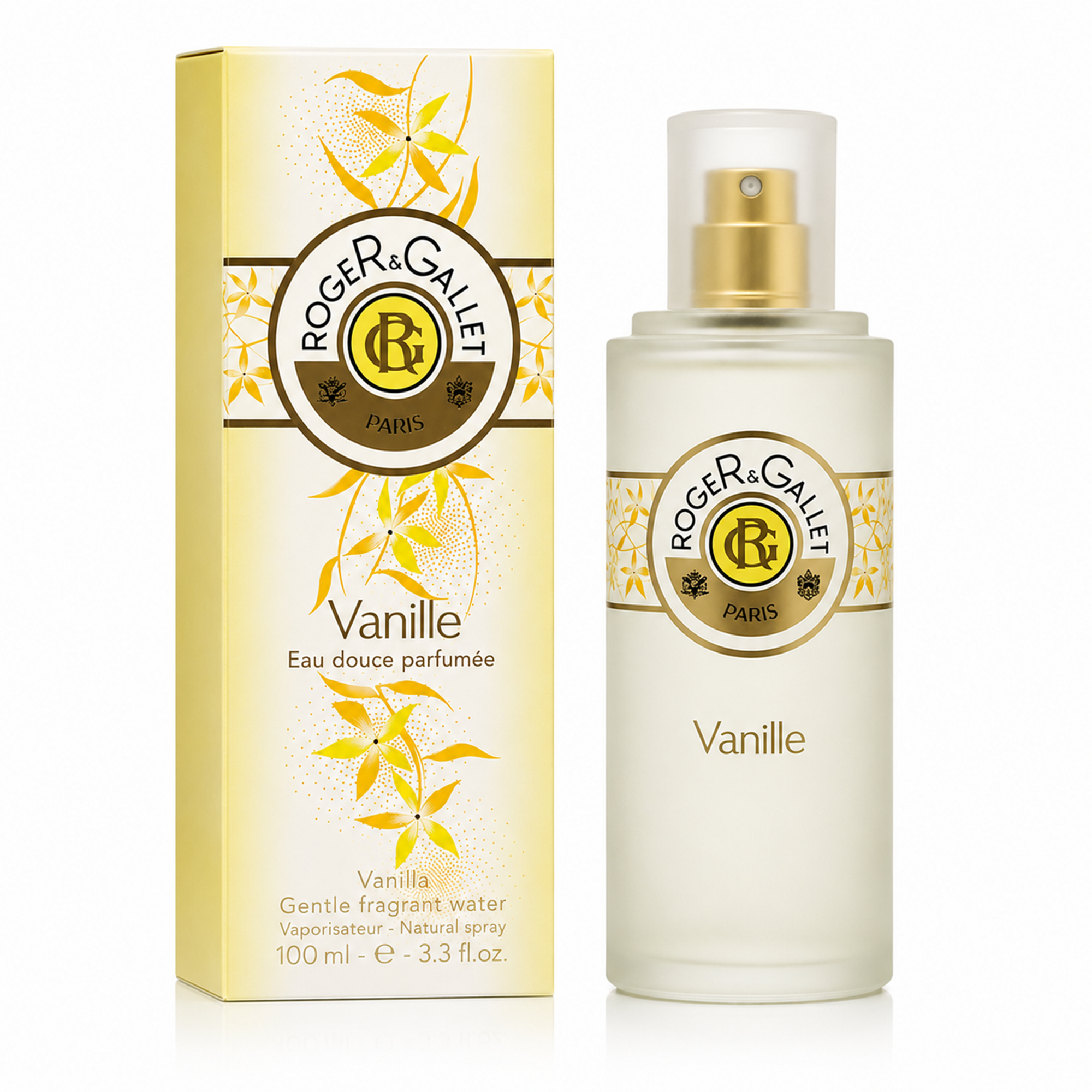 Roger & Gallet Vanille Eau Douce Parfumee Gentle Fragrant Water 100ml