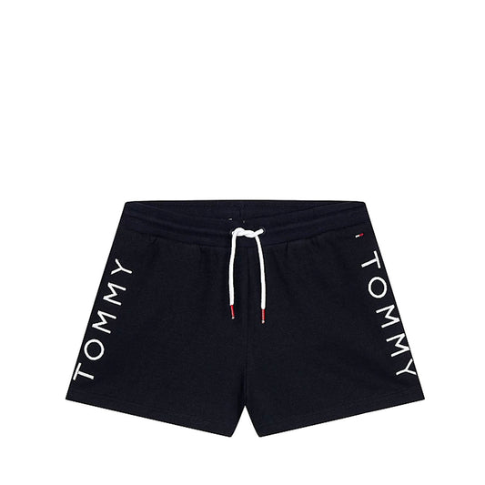 Tommy Hilfiger Embroided Logo Short Damen Joggingshorts Desert Sky