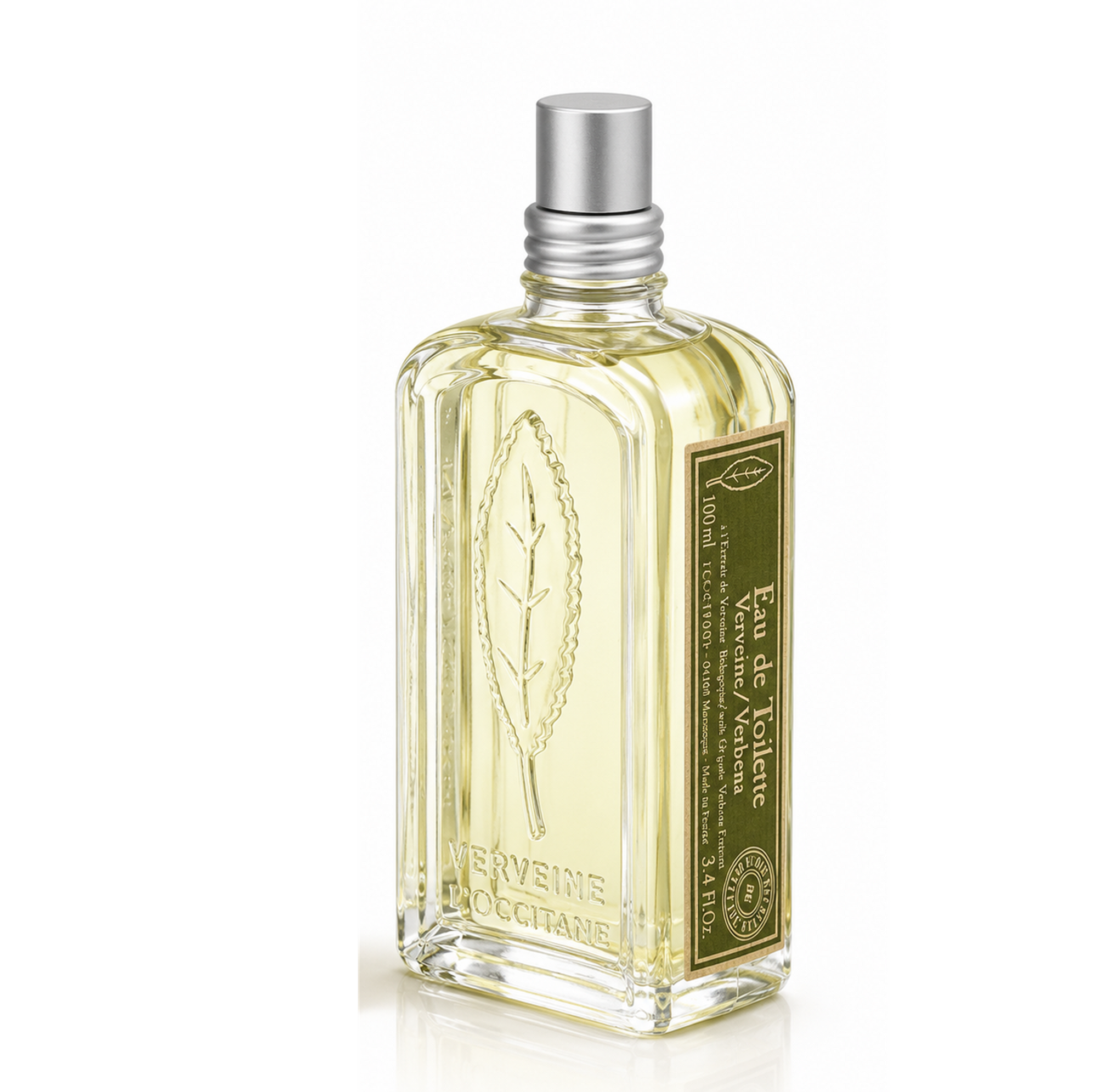 L'occitane Verbena Vereine with Organic Eau de Toilette 100ml
