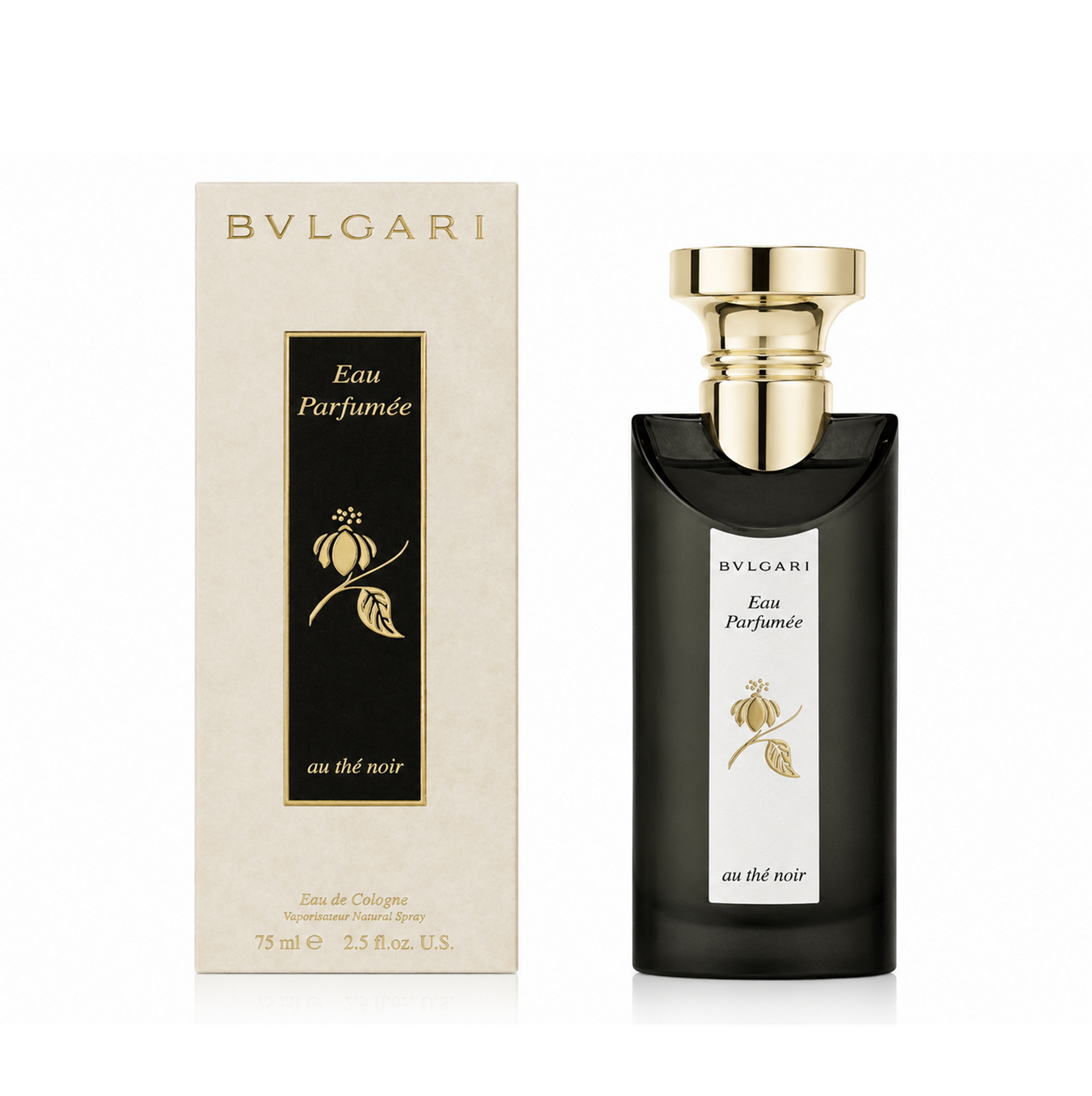 Bvlgari Eau parfumée Au The Noir Eau de Cologne Spray 75ml