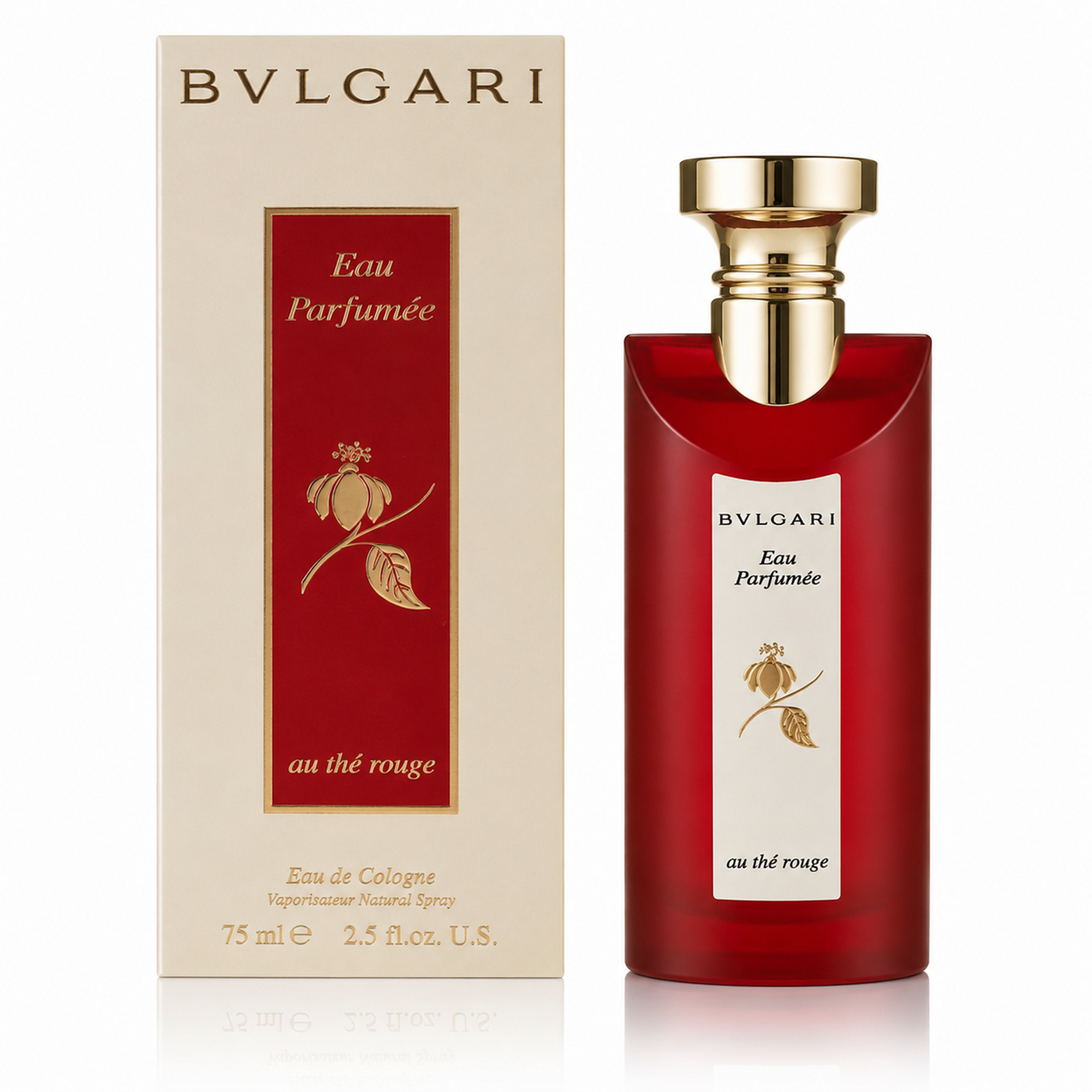 Bvlgari Eau parfumée Au The Rouge Eau de Cologne 75ml