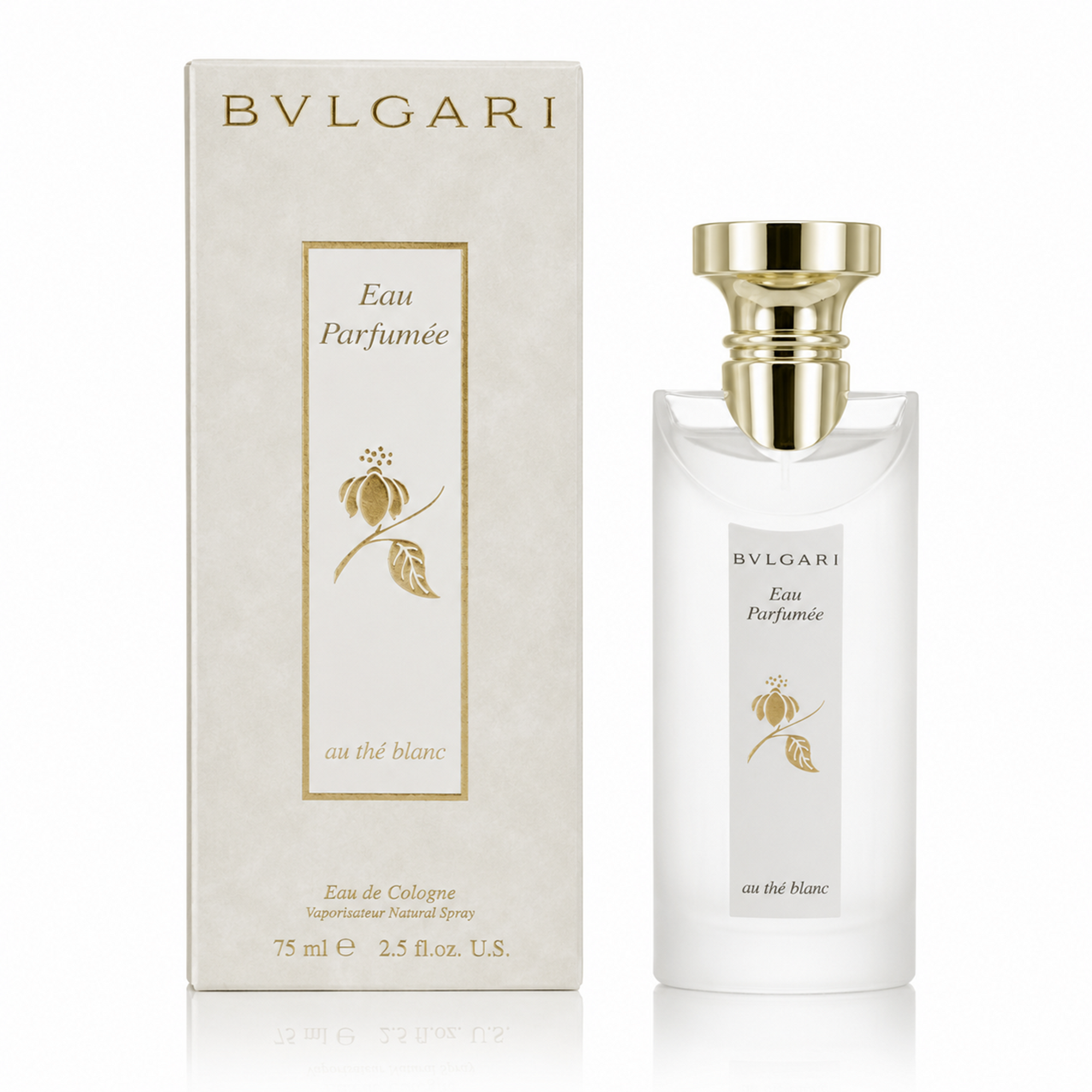 Bvlgari Eau Parfumée Au the Blanc Eau de Cologne 75ml