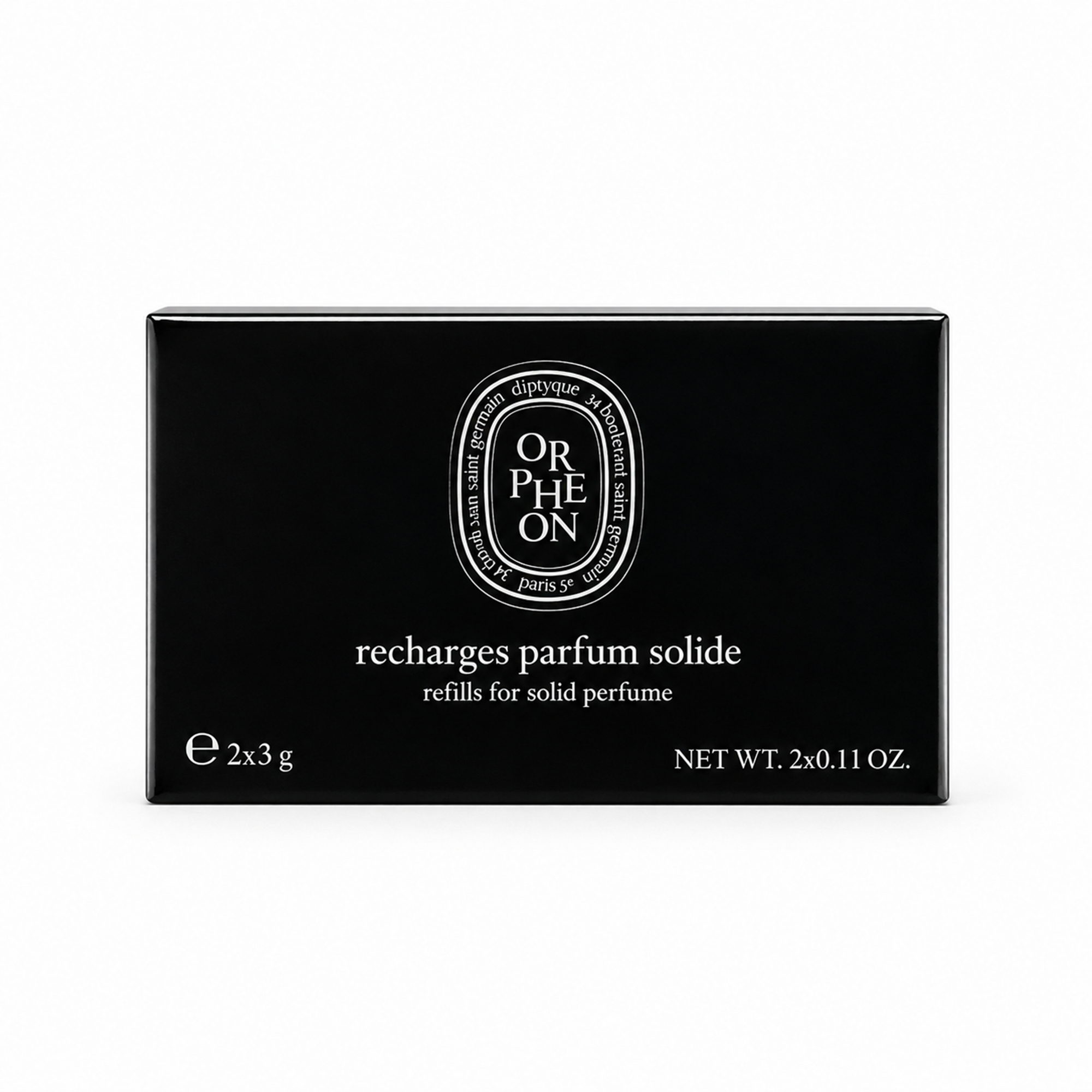 Diptyque Orpheon recharges parfum solide 2x3g