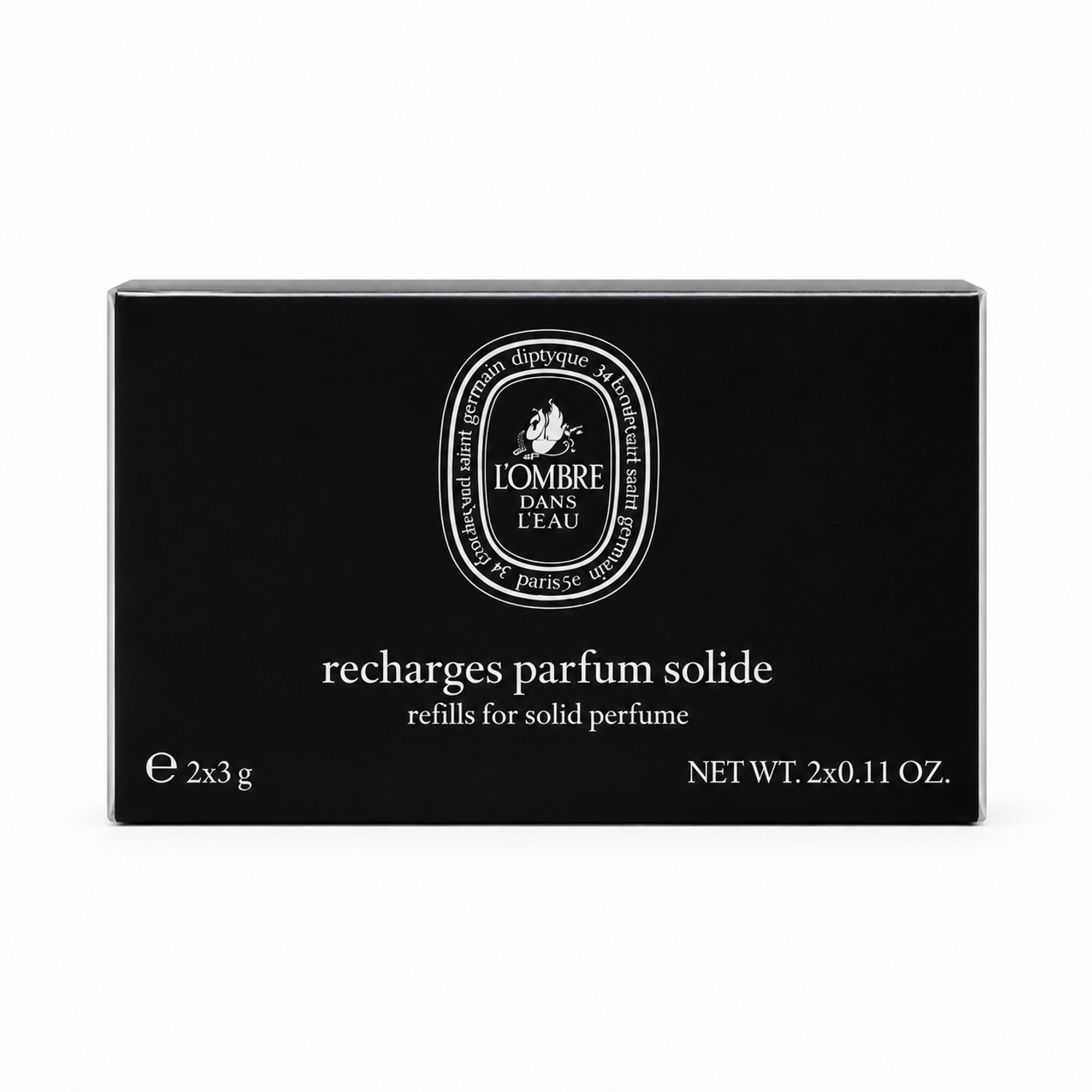 Diptyque L`Ombre Dans L`Eau recharges parfum solide 2x3g