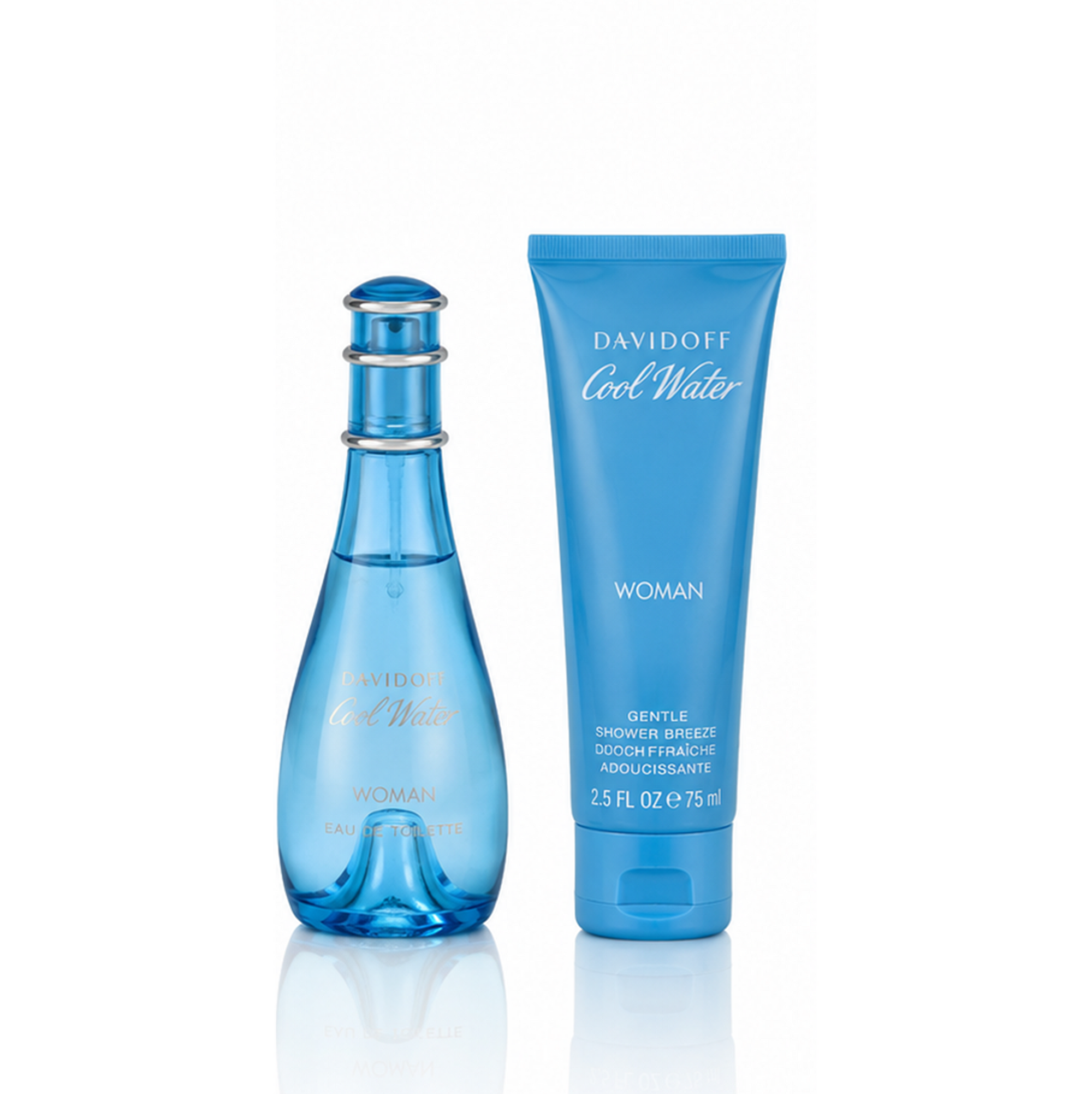 Davidoff Cool Water Woman Eau de Toilette 30ml + Gentle Shower Breeze 75ml