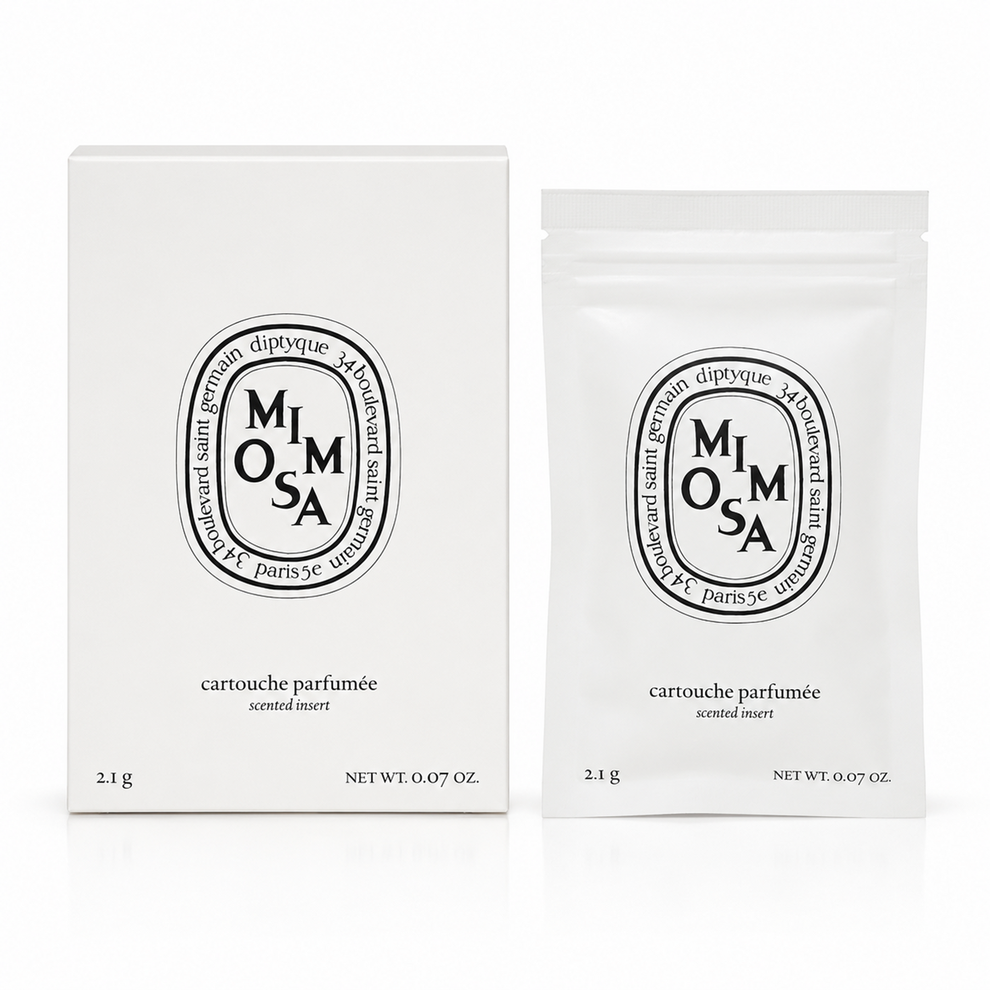 Diptyque Mimosa cartouchr parfumee scented insert 2,1g