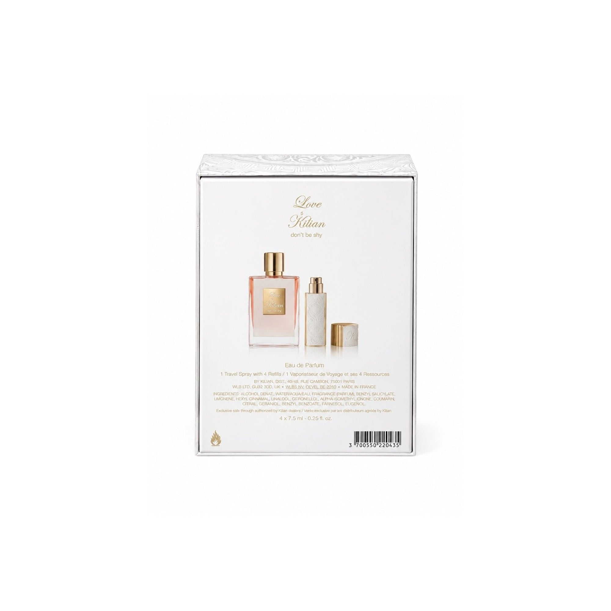 Kilian Love don't be shy Eau de Parfum 50ml +Travel Spray 7,5ml