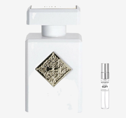 Initio - Musk Therapy  Flakon und Probenflakon nebendran