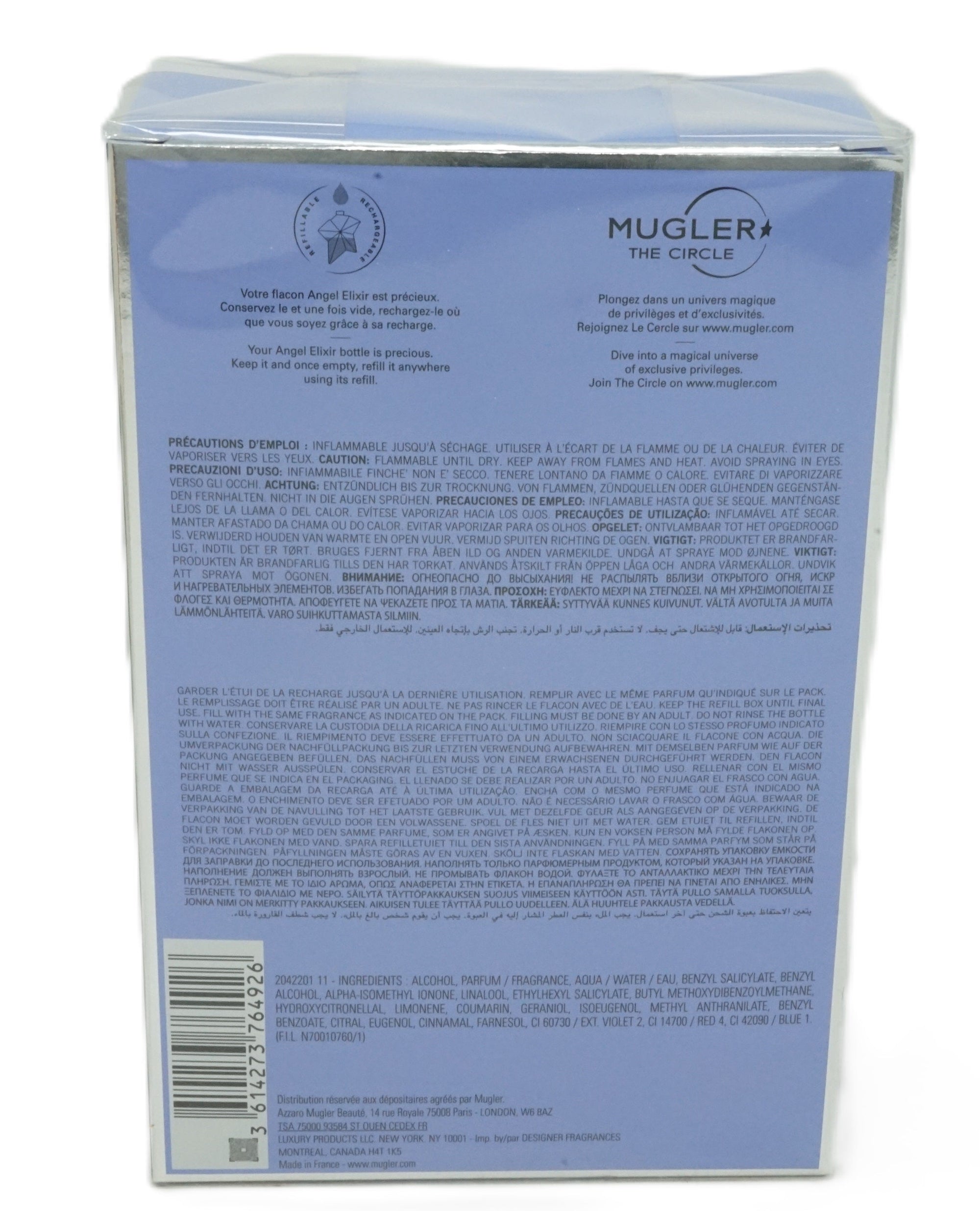 Thierry Mugler Angel Elixir Eau de Parfum Refillable Spray 100 ml