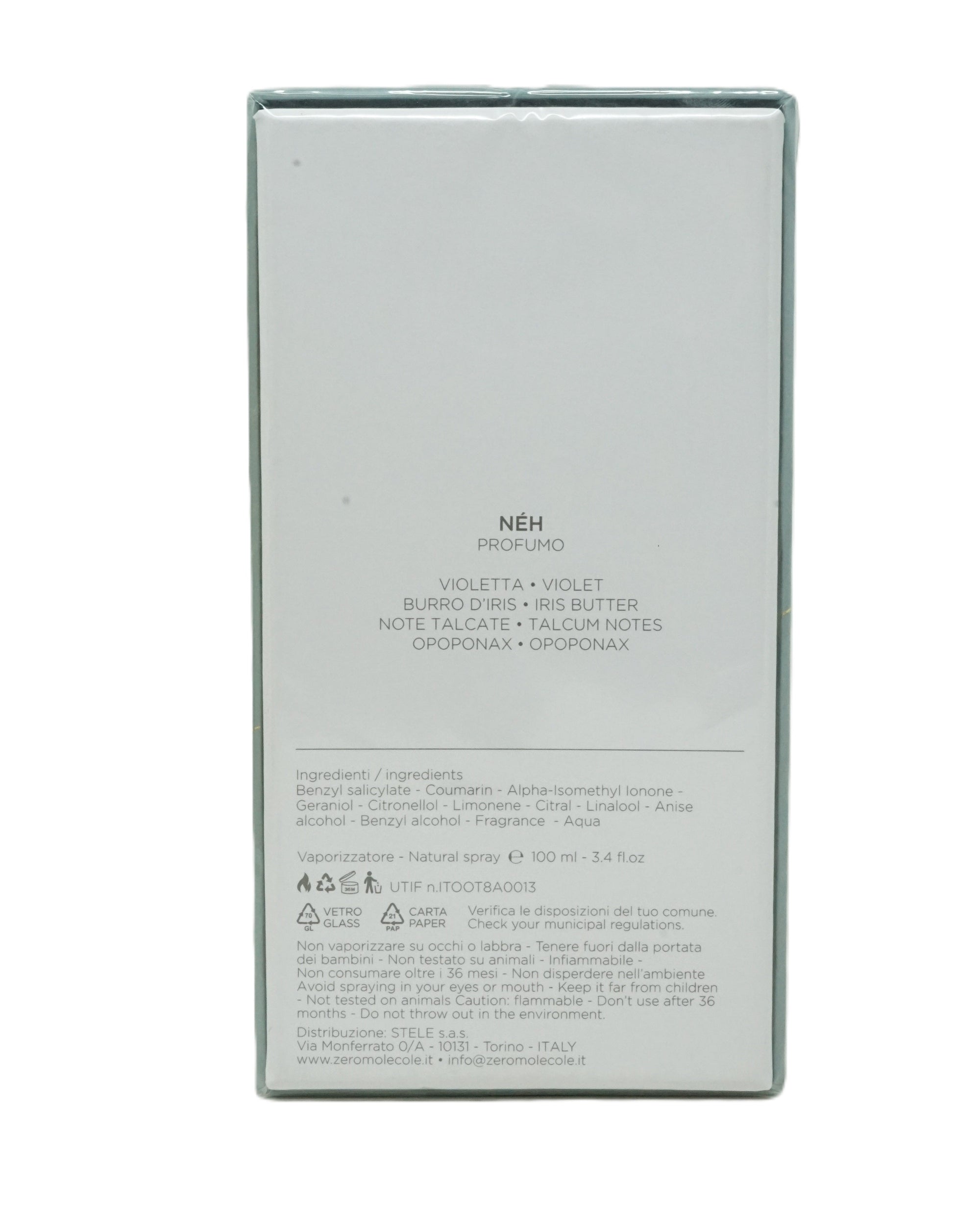 Zeromolecole Neh Eau de Toilette 100 ml