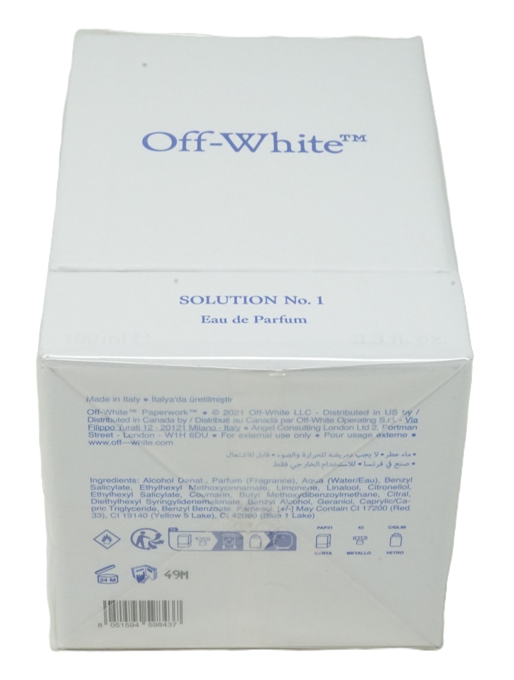 Off White Solution No 1 Eau de Parfum 100 ml