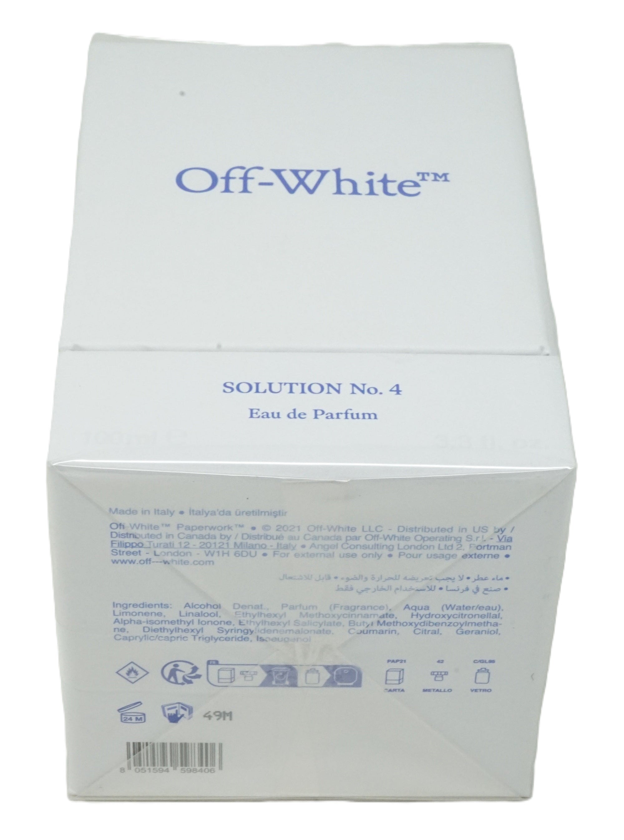Off White Solution No 4 Eau de Parfum 100 ml