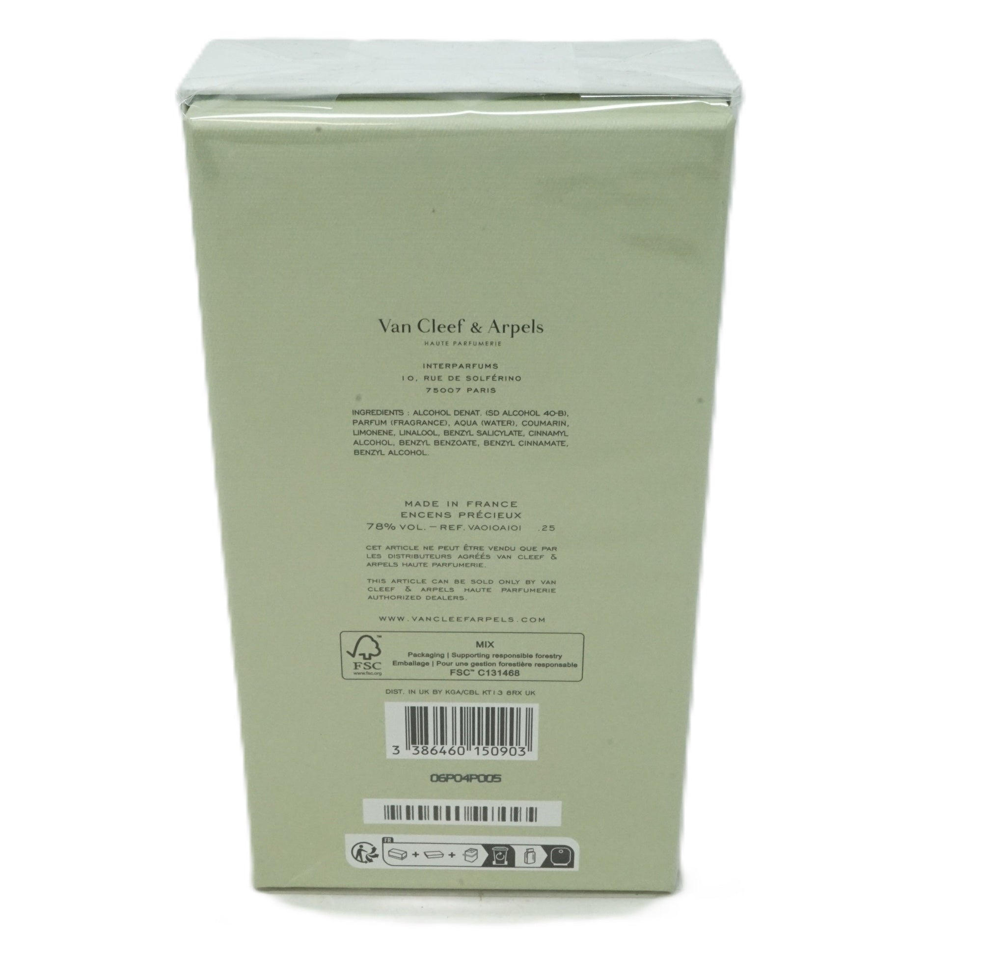 Van Cleef & Arpels Collection Extraordinaire Encens Précieux Eau de Parfum 75 ml
