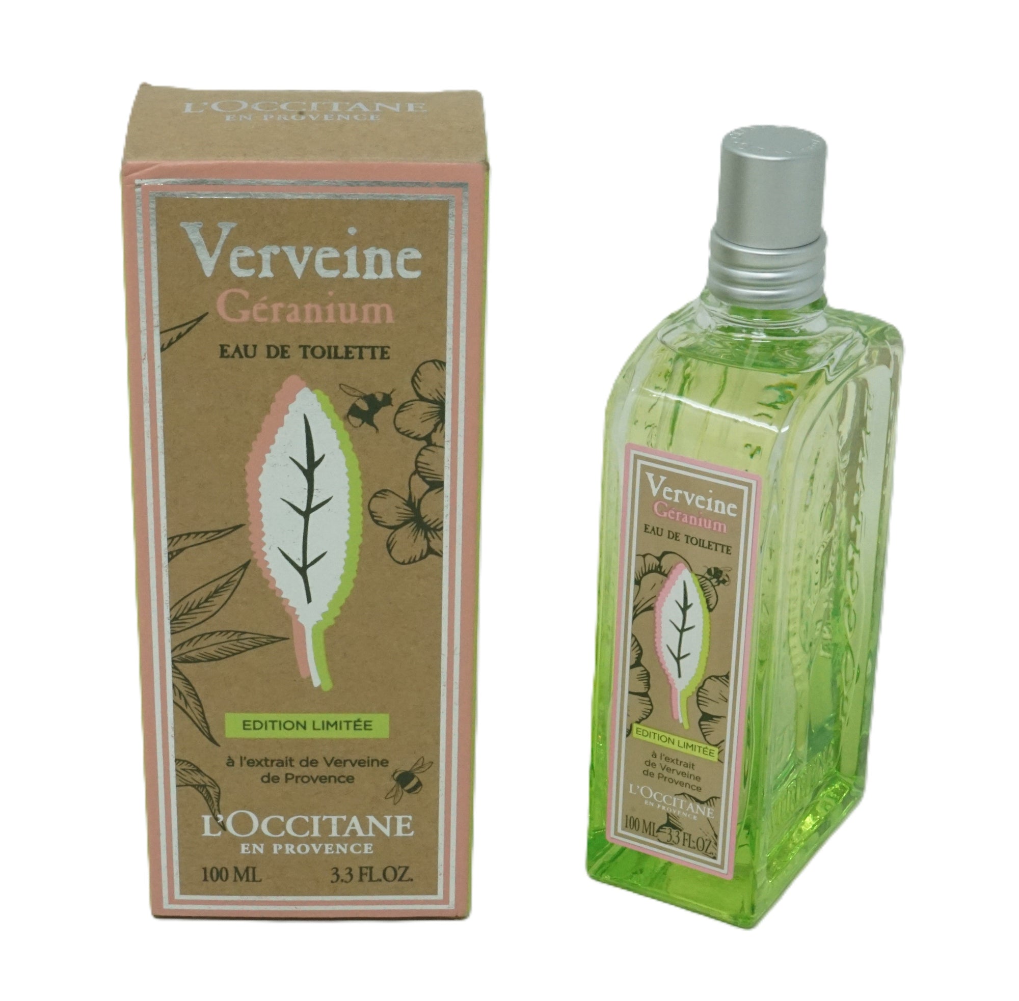 L'Occitane Verveine Geranium Edition Limitee Eau de Toilette 100 ml
