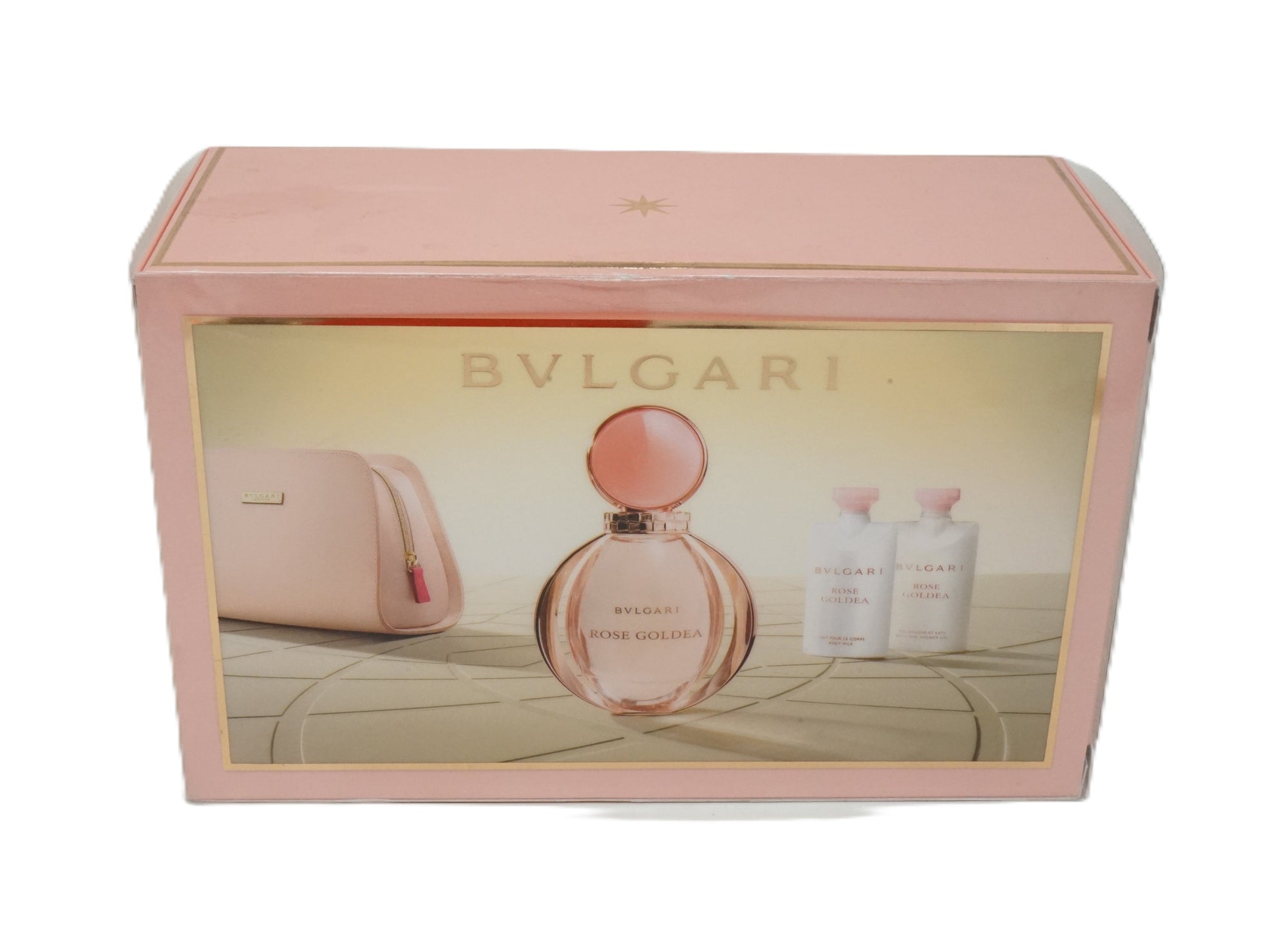 Bvlgari Rose Goldea  Eau de Parfum 75ml + Milk + Shower Gel