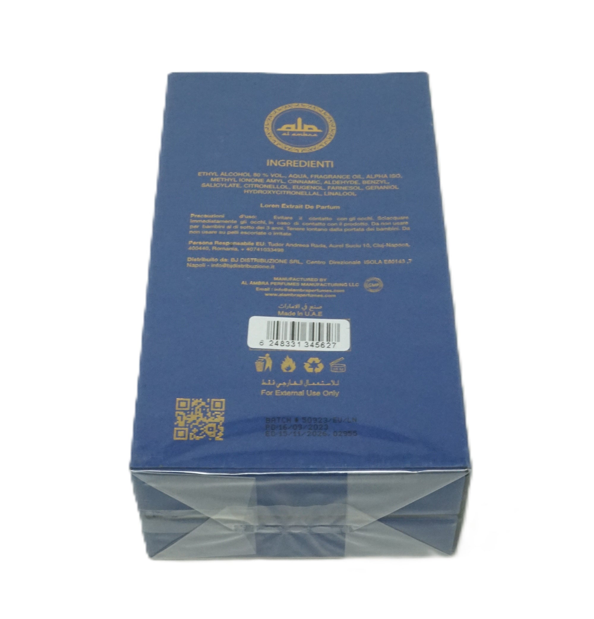Al Ambra Perfumes Loren Extrait de Parfum 50ml