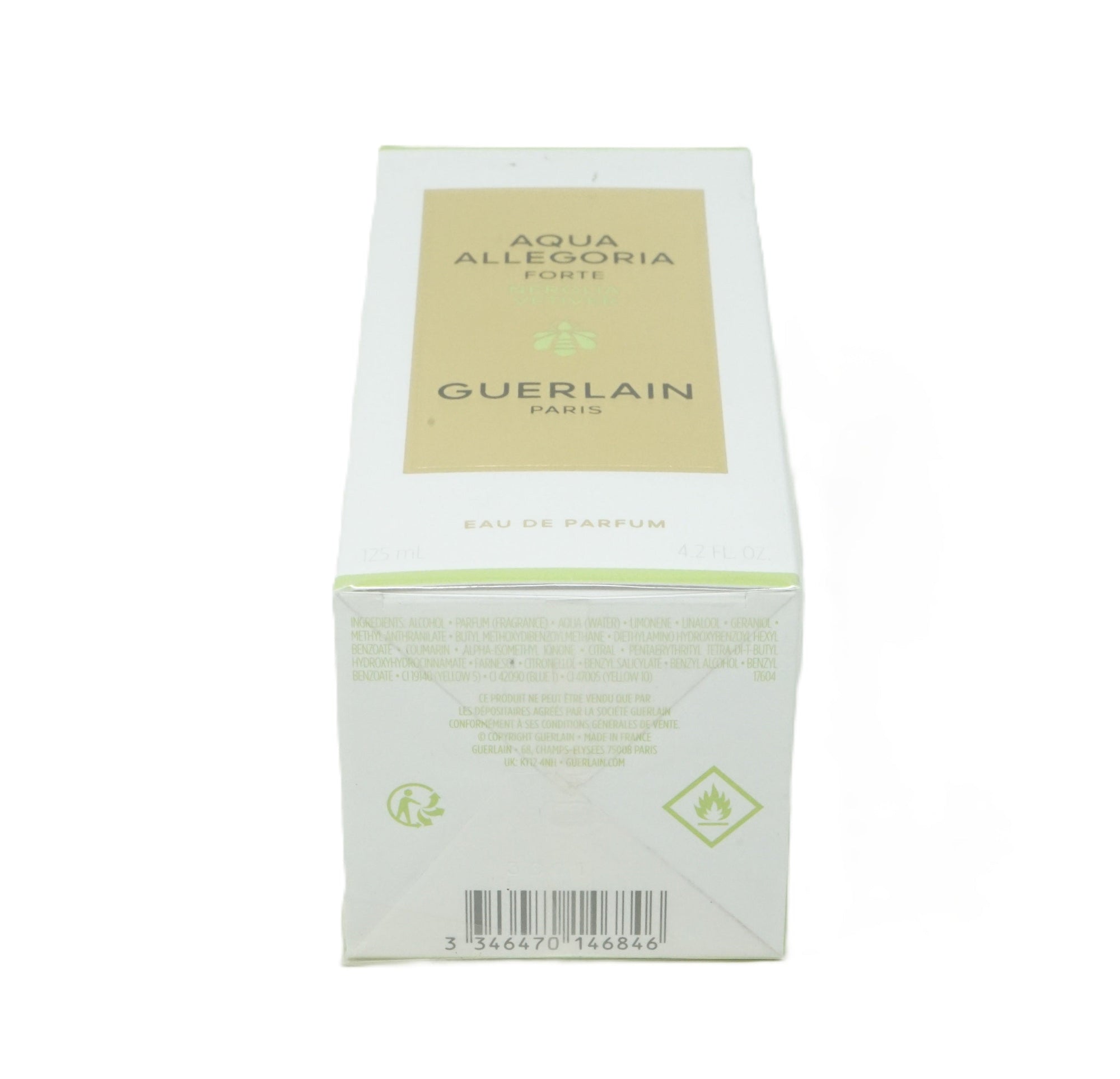 Guerlain Paris Aqua Allrgoria Forte Nerolia Vetiver Eau de Parfum 125ml