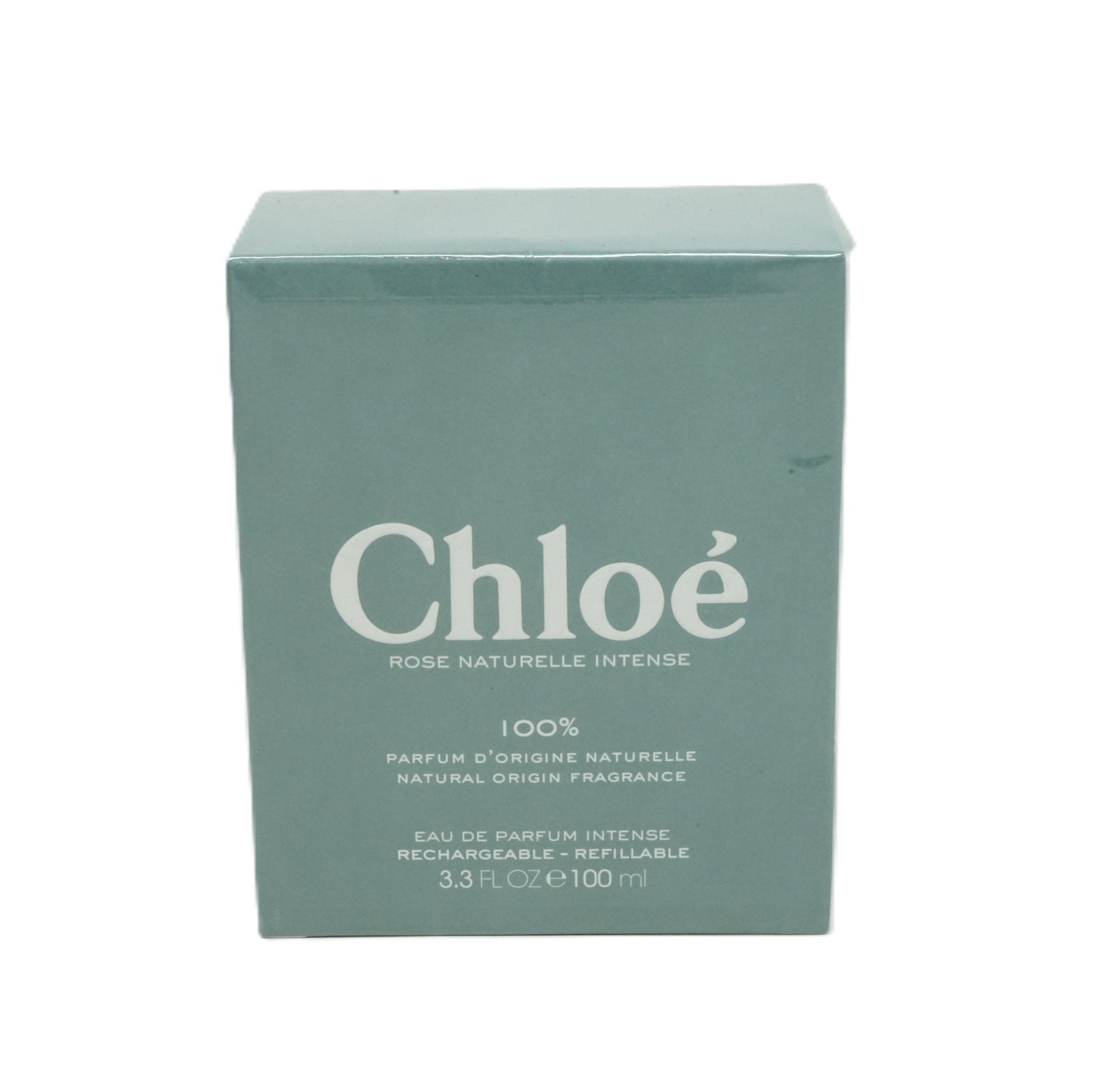Chloé Rose Naturelle Intense 100% Natural Fragrance Eau de Parfum Intense 100 ml Refillable