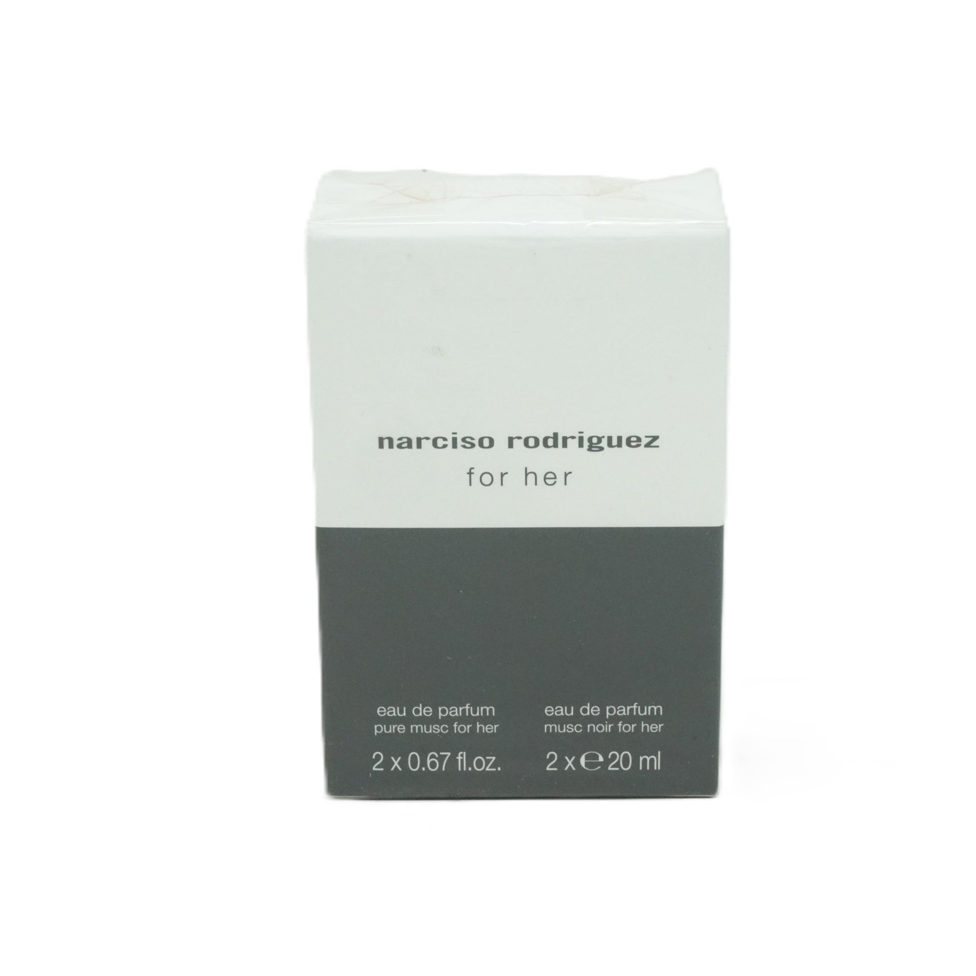 Narciso Rodriguez For Her Eau de Parfum Pure Musc 1x20ml + Eau de Parfum Musc Noir 1x20