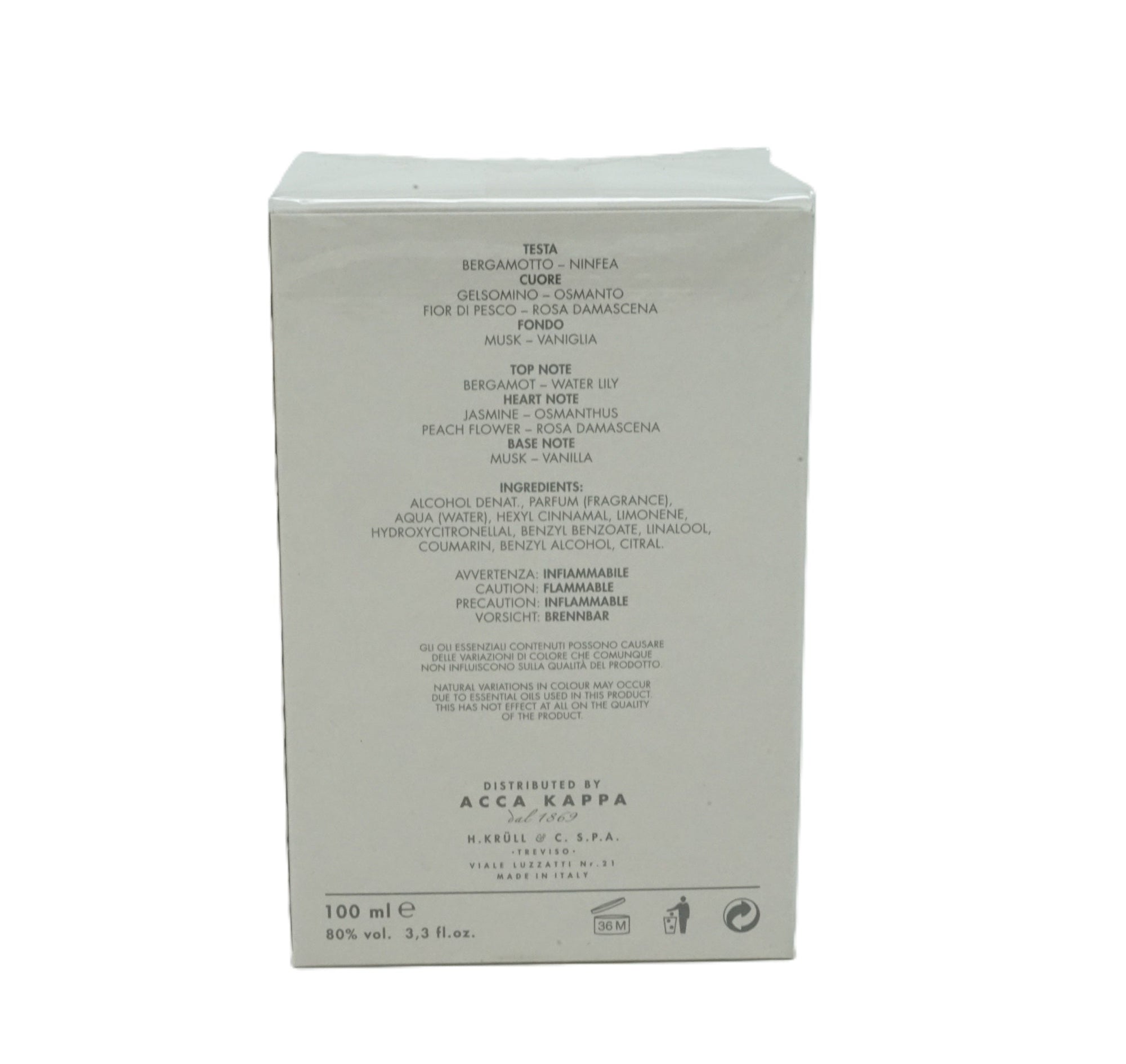 Acca Kappa Jasmine & Water Lily Eau de Parfum 100 ml