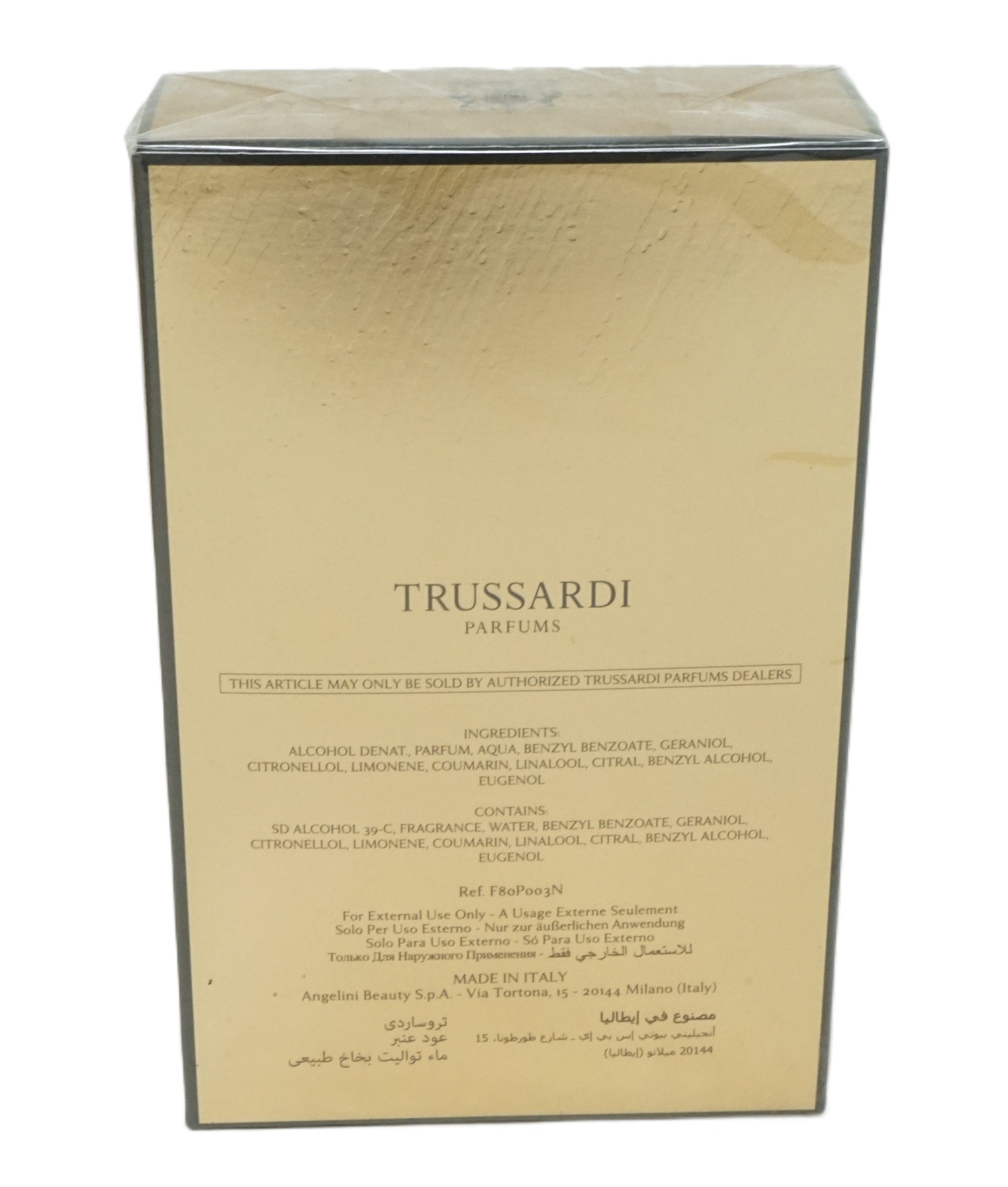 Trussardi Amber Oud Eau de Parfum Spray 100 ml
