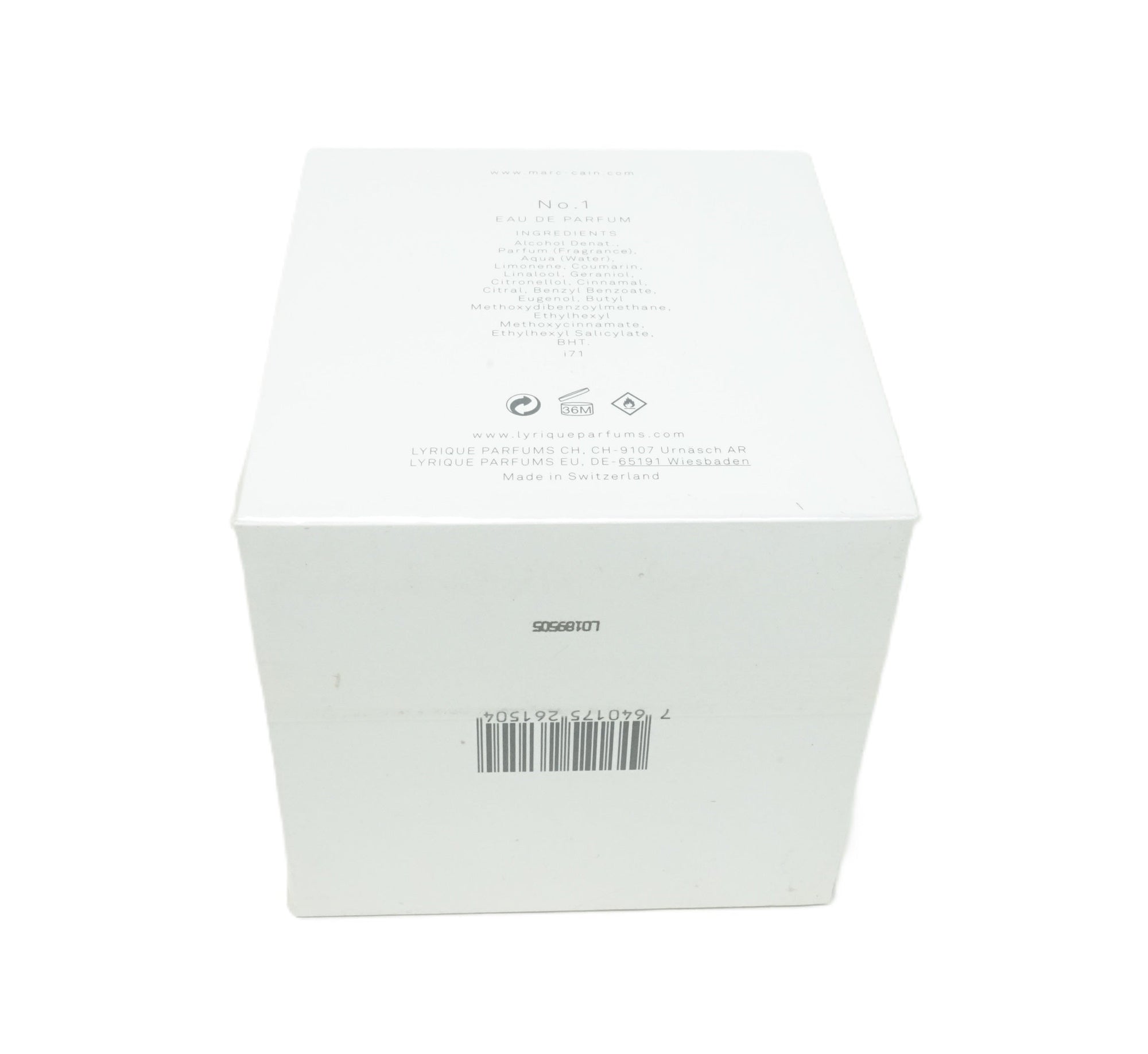Lyrique Marccain Mysteriously No.1 Eau de Parfum 80 ml