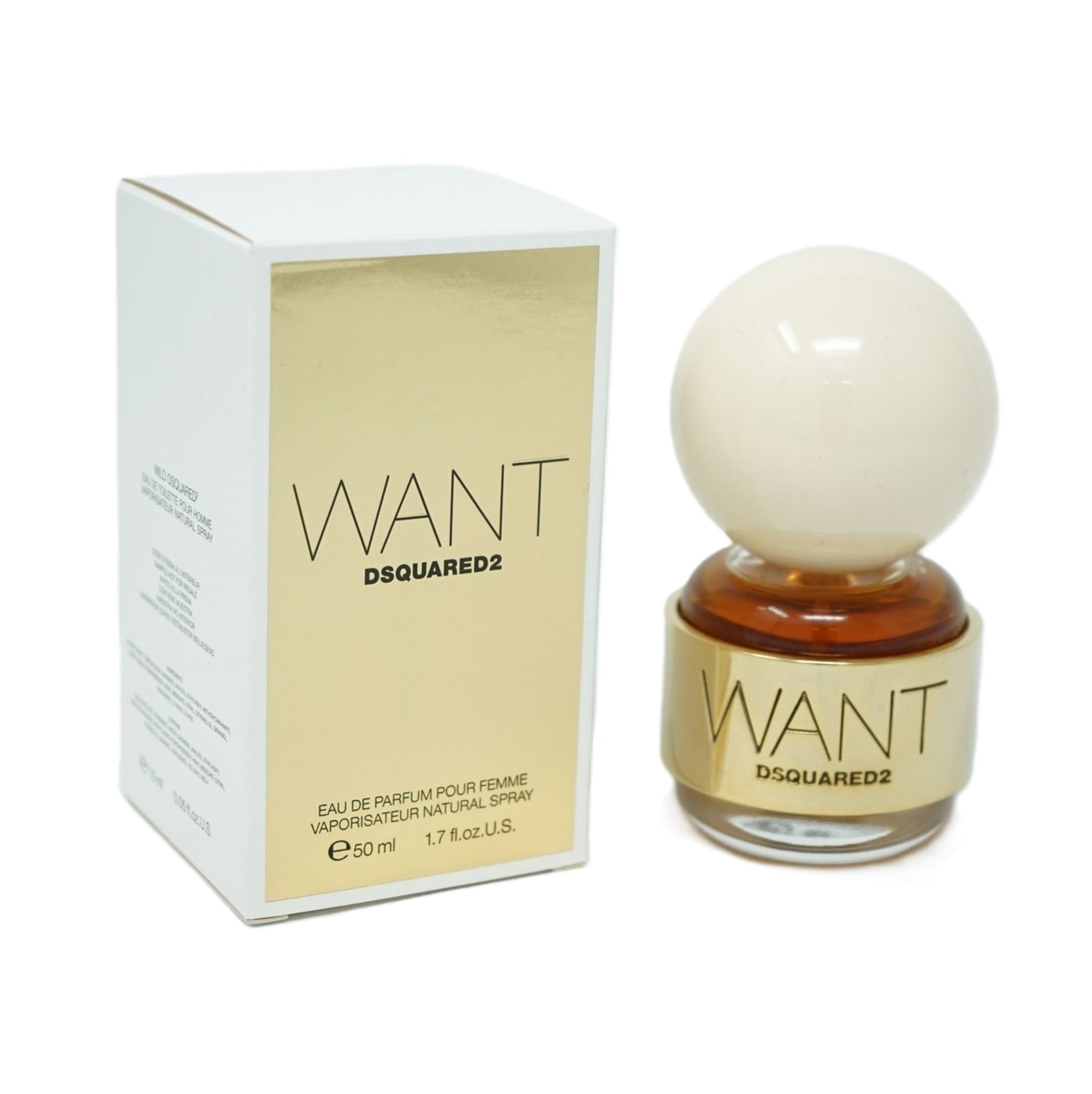 Dsquared Want Eau de Parfum Pour Femme Spray 50ml