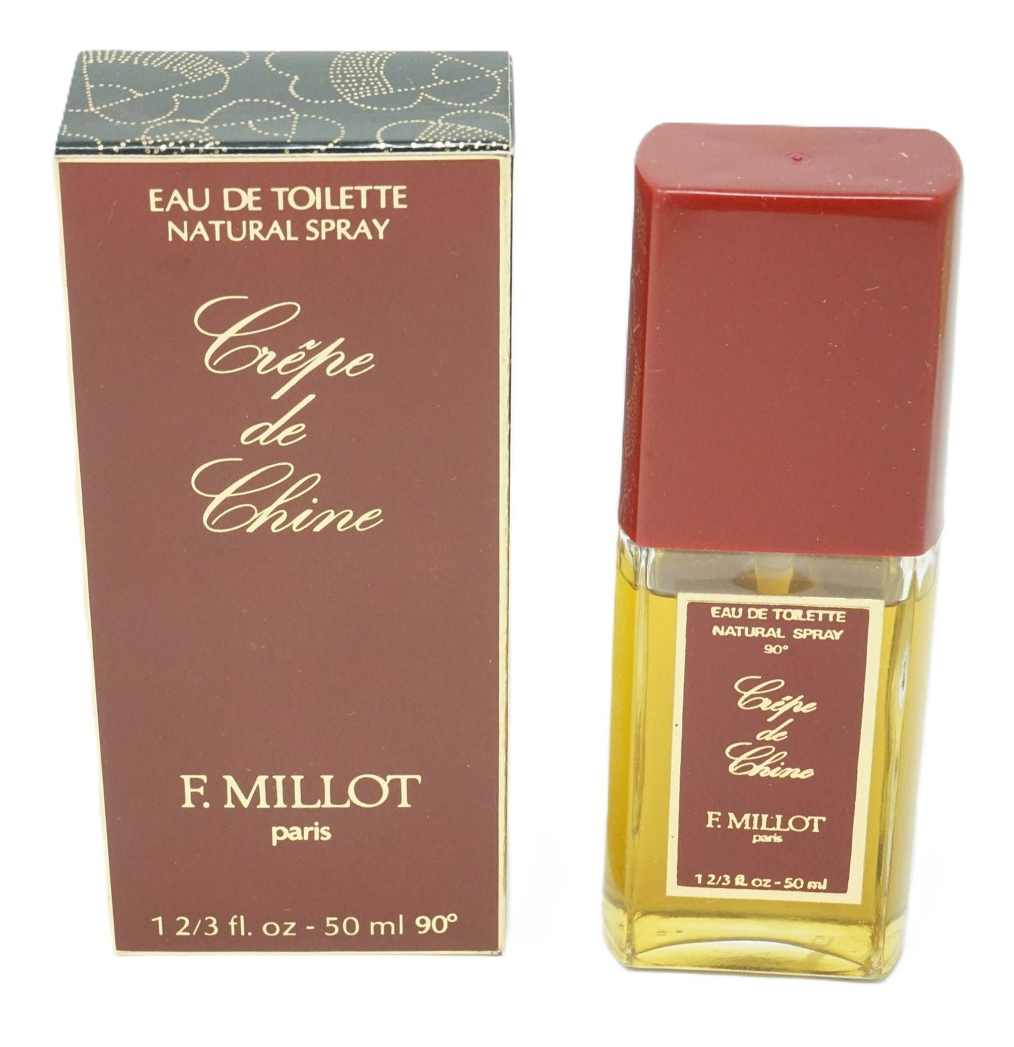 F. Millot Crepe de Chine 50 ml Eau de Toilette spray