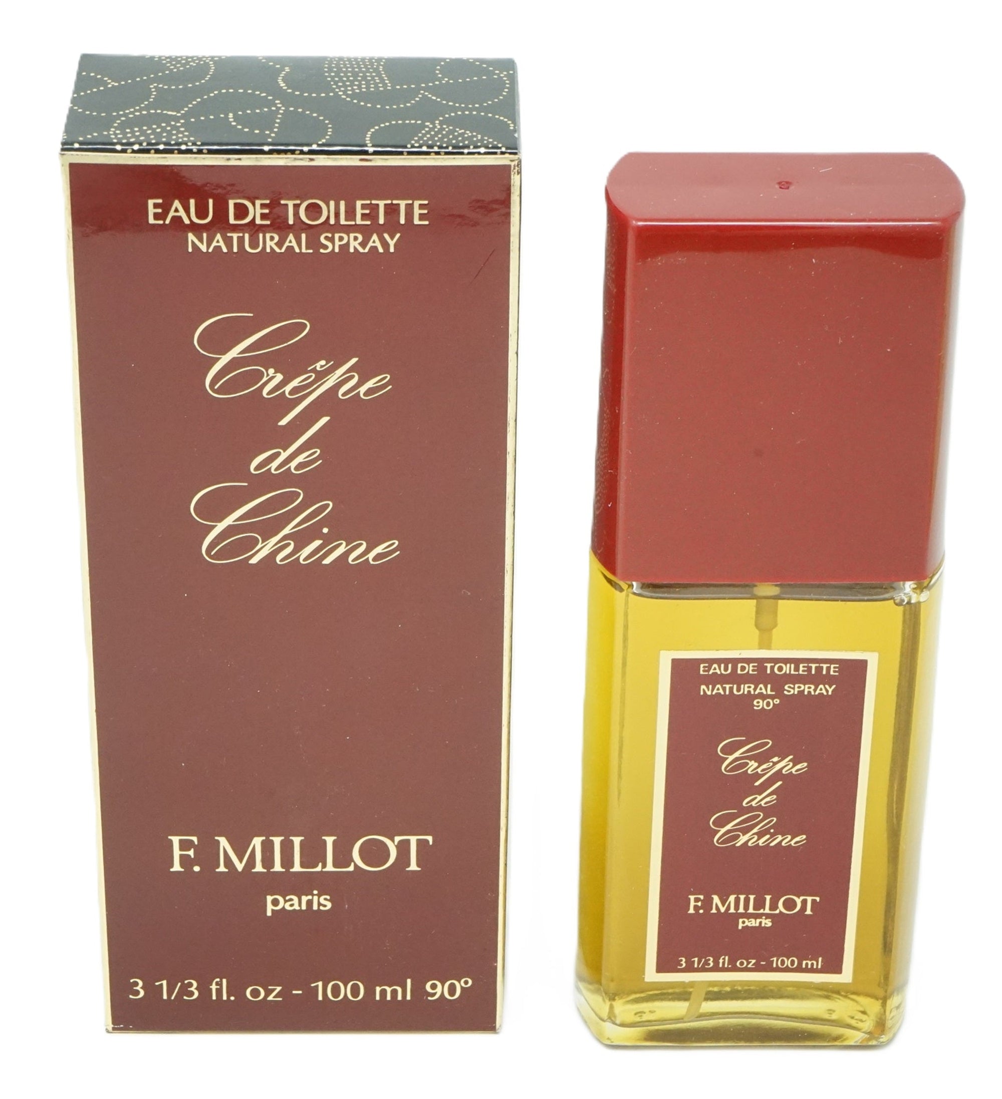 F. Millot Crepe De Chine Eau de Toilette Spray 100ml