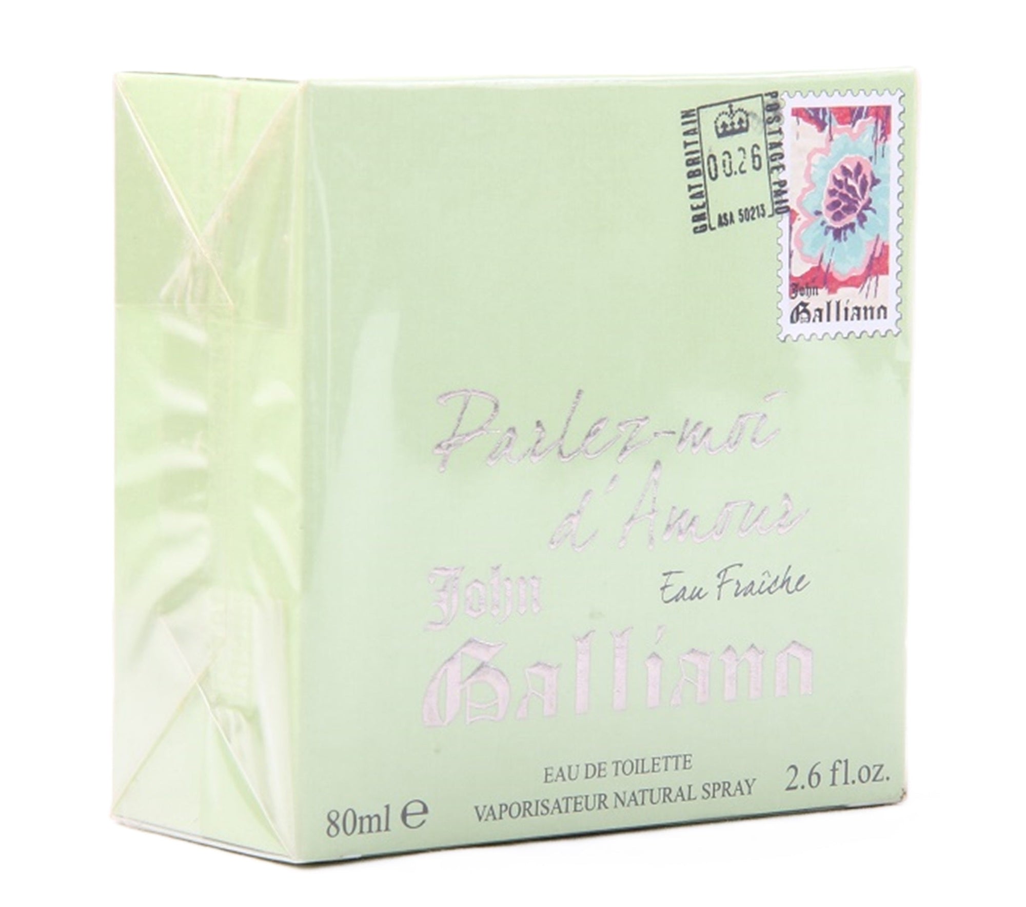 John Galliano PARLEZ MOI D'AMOUR Eau Fraiche Eau de Toilette 80ml