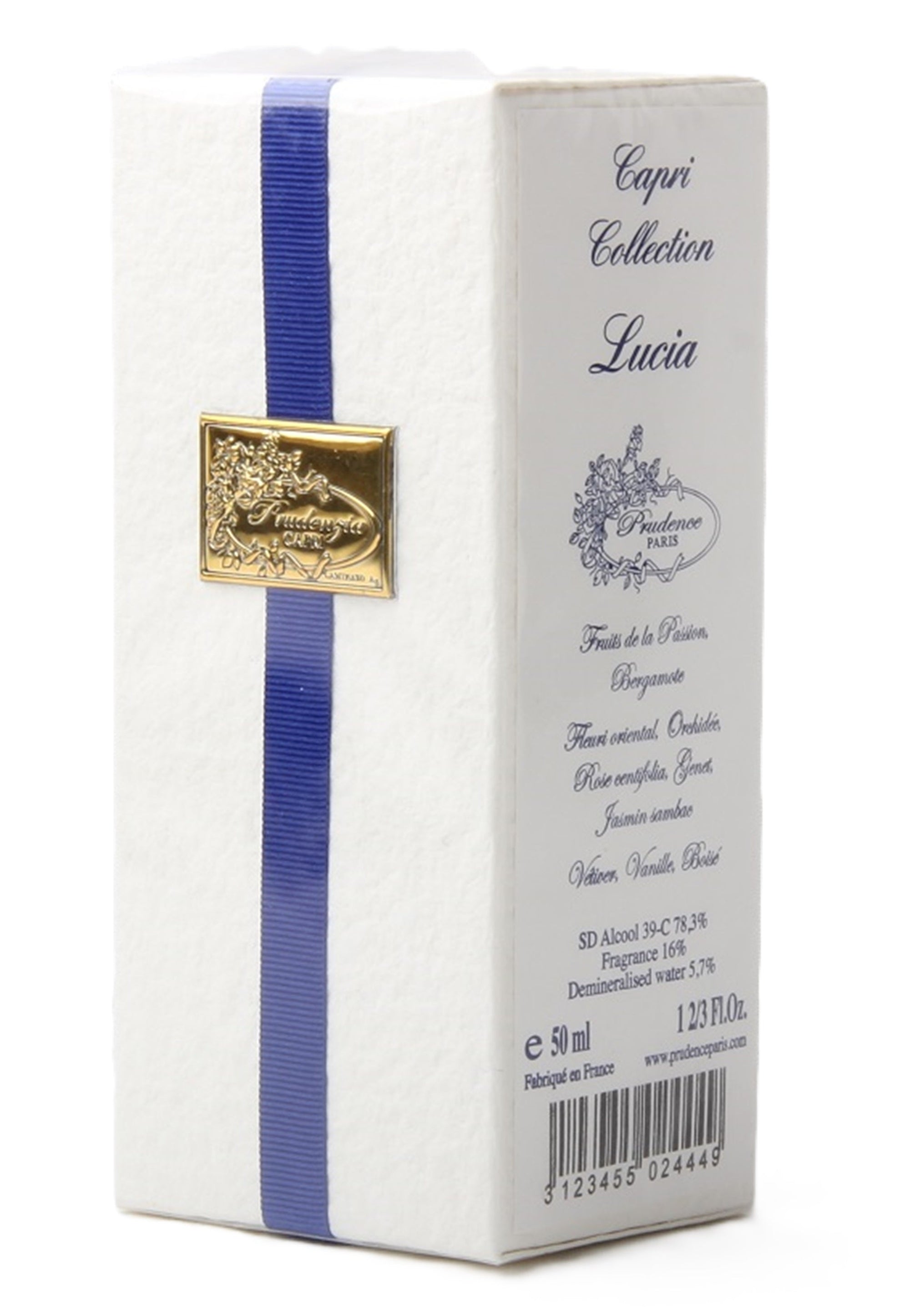 Prudence Mademoiselle Capri Collection Lucia Eau de Toilette 50ml